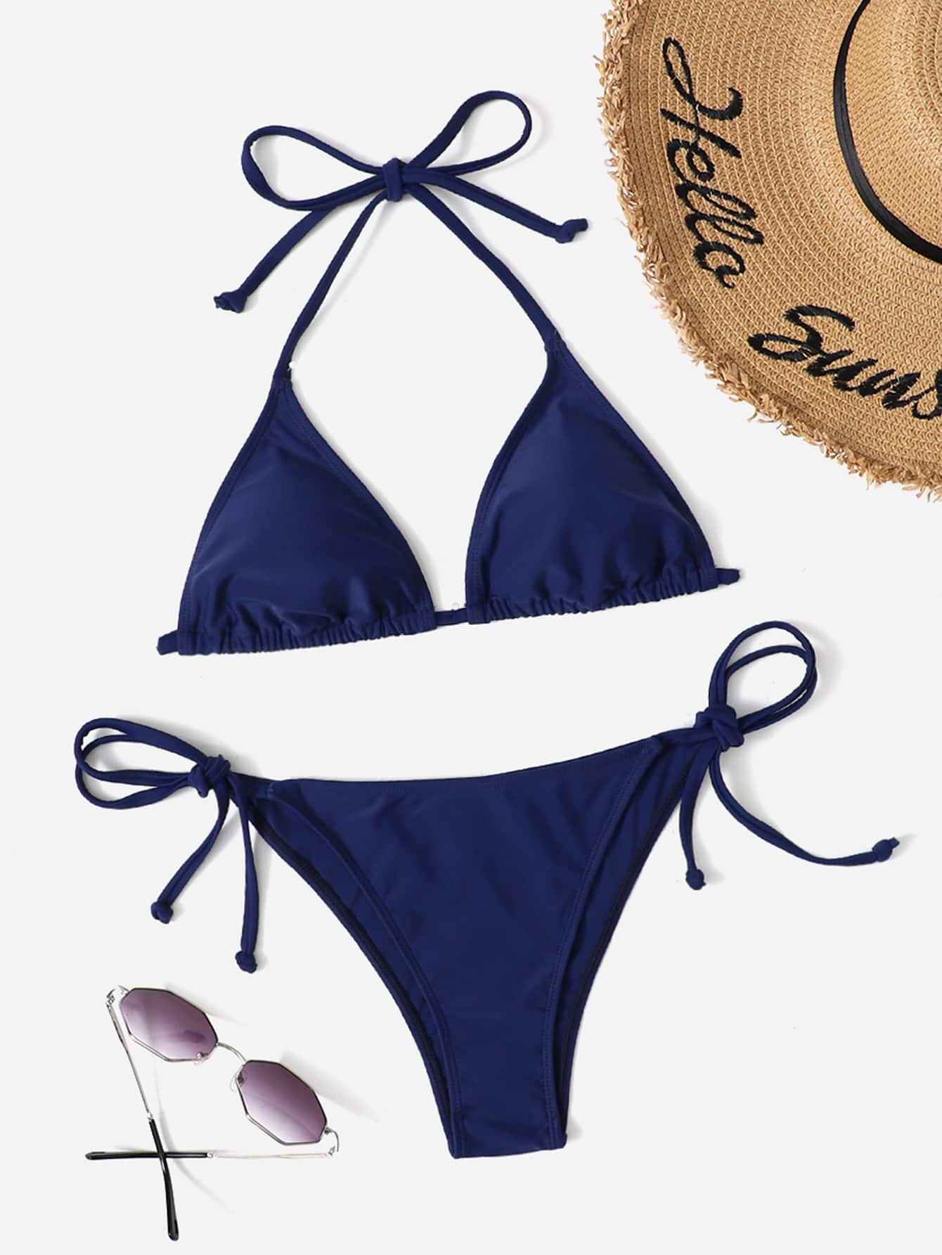 Swim Vcay Vacation Beach Leopard & Floral Print Bikini Swimwear For