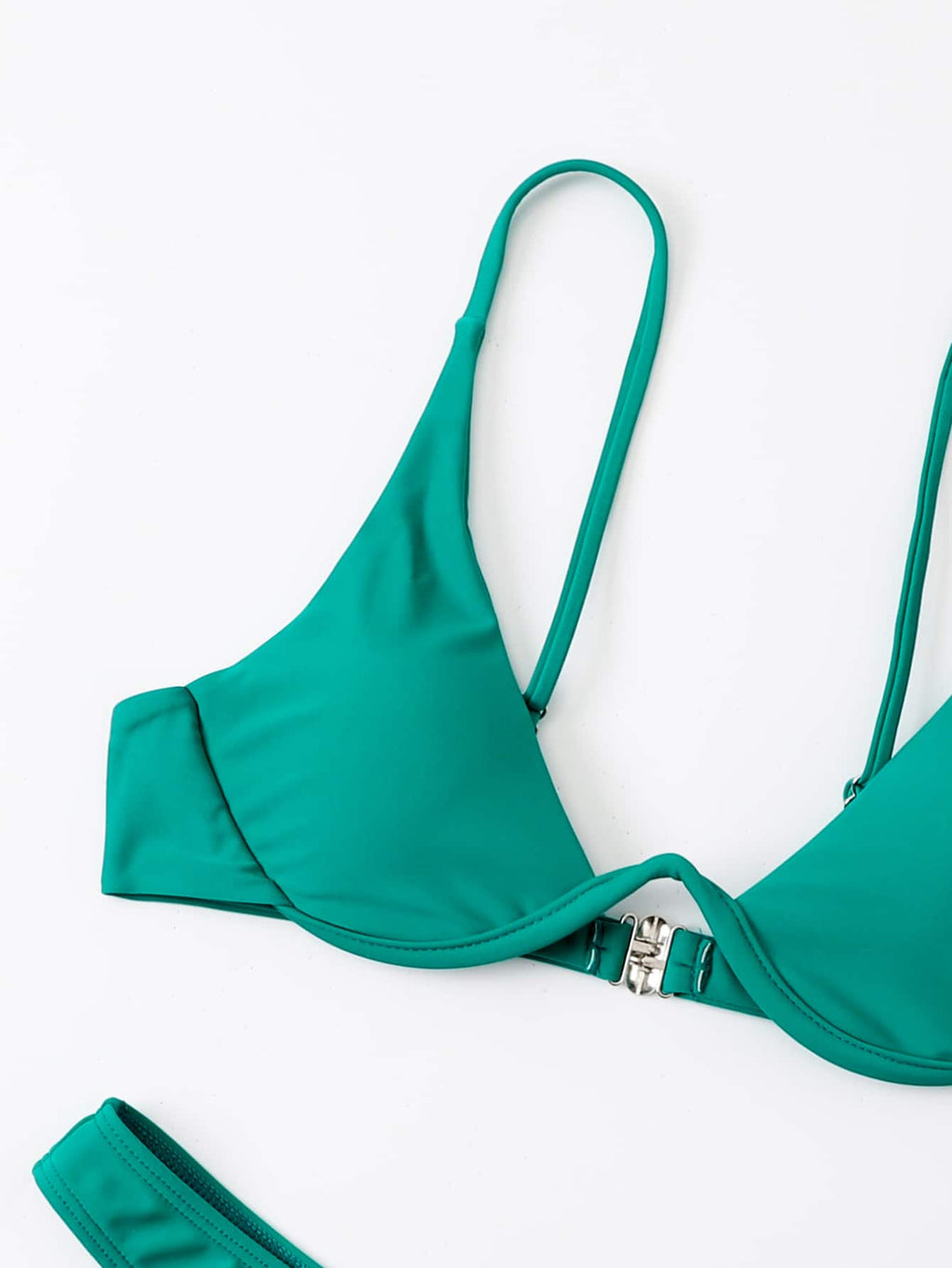 Swim Basics Summer Beach Mono Bikini Set Underwired Bra & High Cut