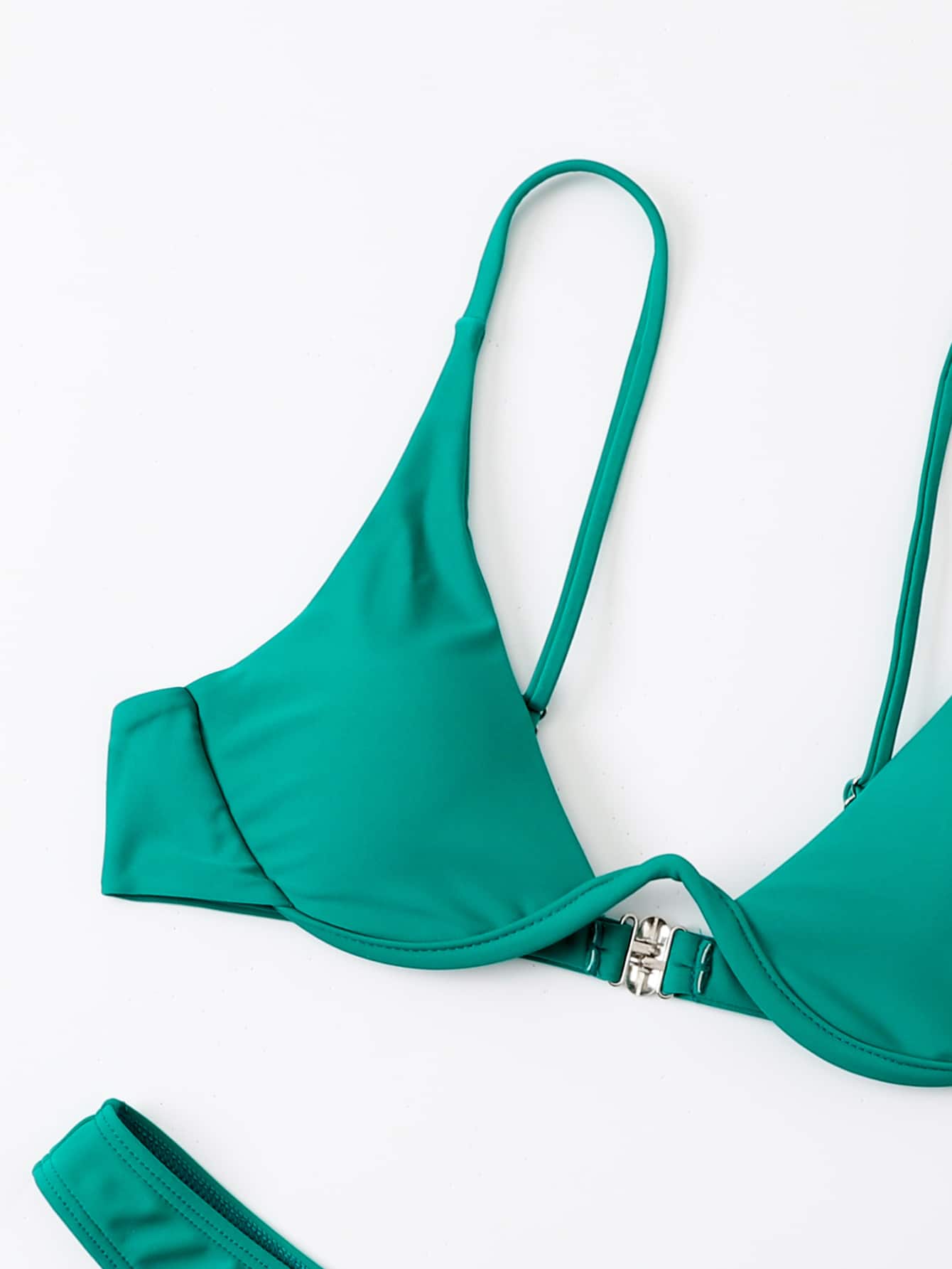 Swim Basics Summer Beach Mono Bikini Set Underwired Bra & High Cut