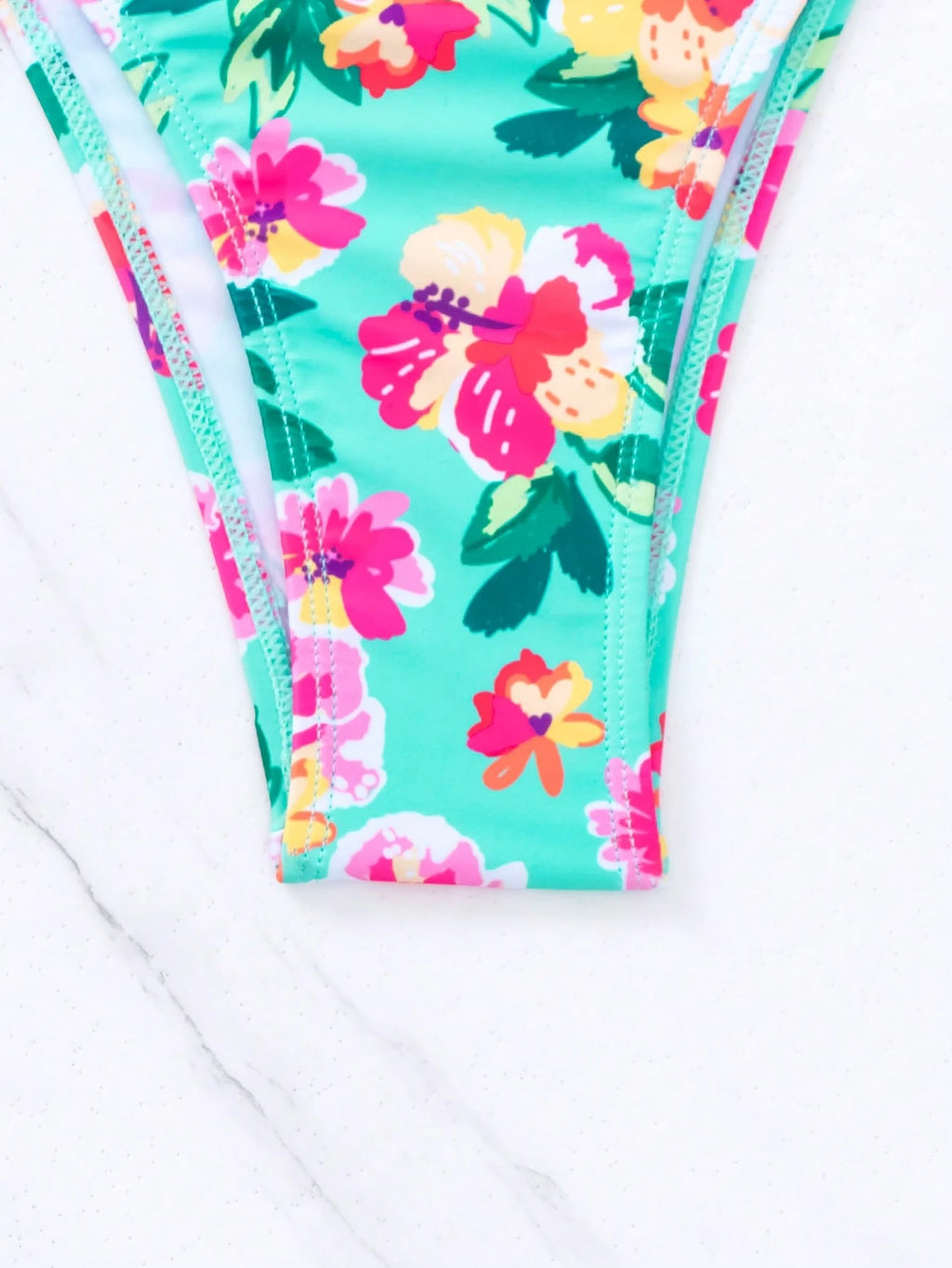 Swim Vcay Swim Suits For Women Summer Beach Floral Print Halter Triangle Bikini Set With Beach Skirt - image 6