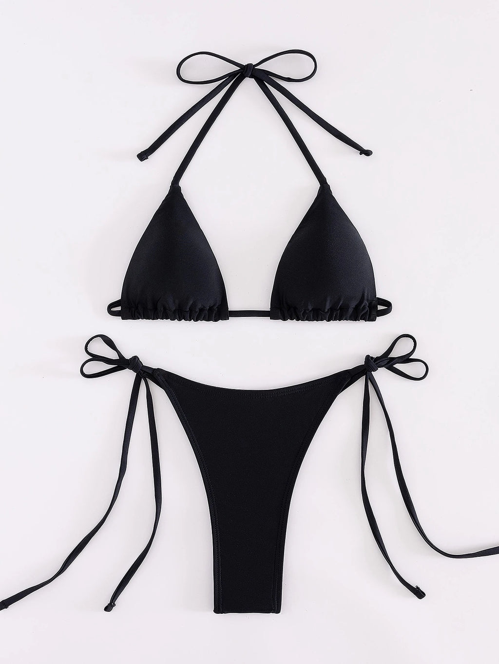 Plain Color Sexy Bikini Swimwear, Beach Holiday Swimwear, Summer