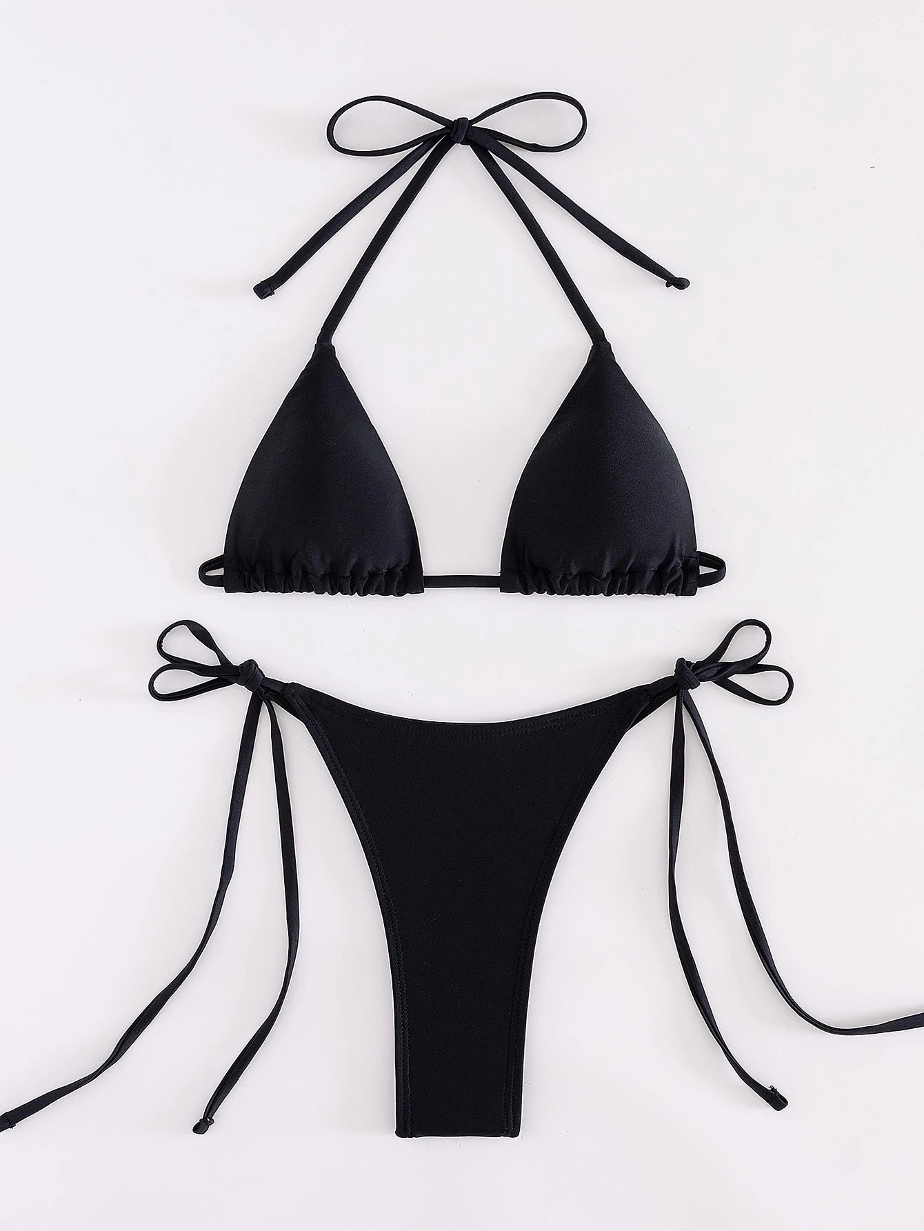 Plain Color Sexy Bikini Swimwear, Beach Holiday Swimwear, Summer