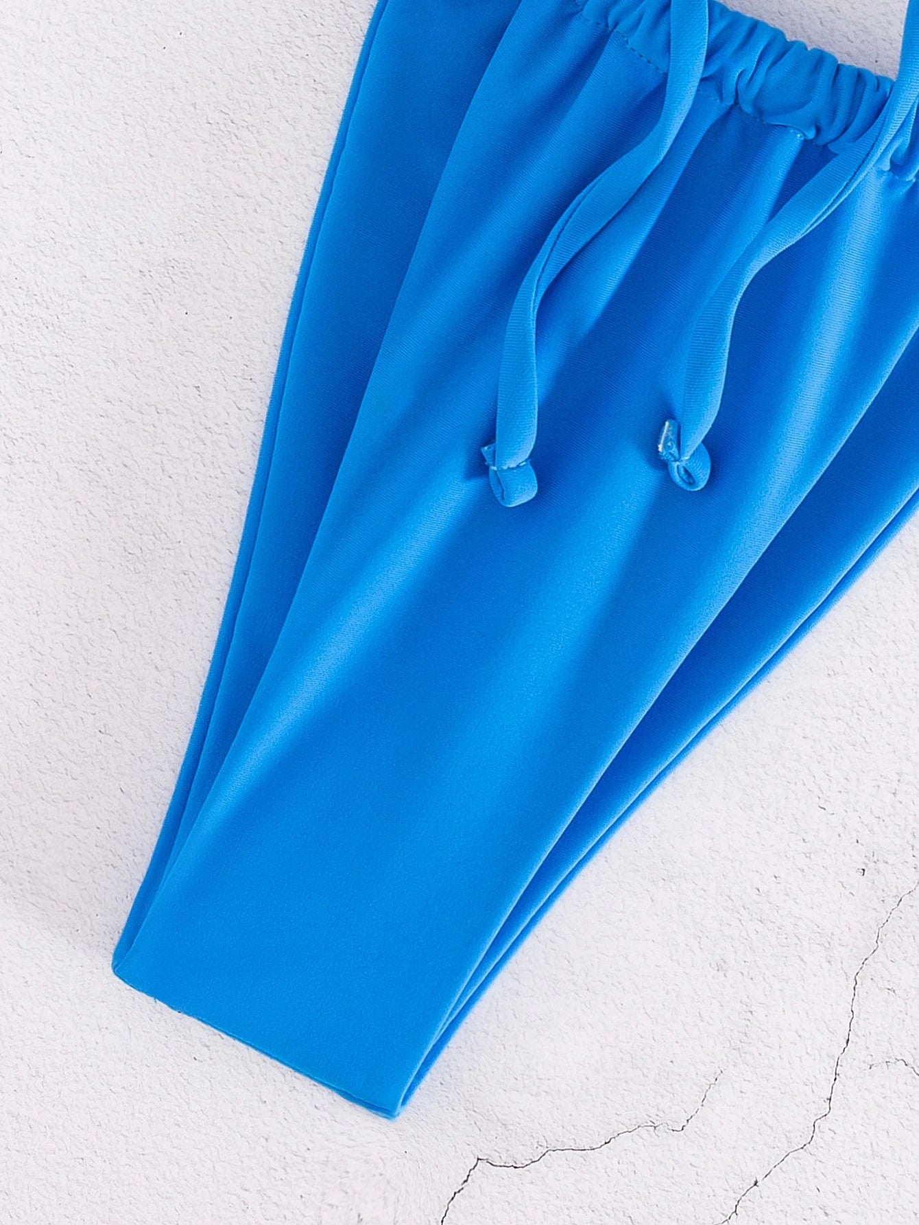 New Fashion Sexy Solid Color Bikini For Women Featuring Separated System, Rope Tied Design And Flounced - image 8