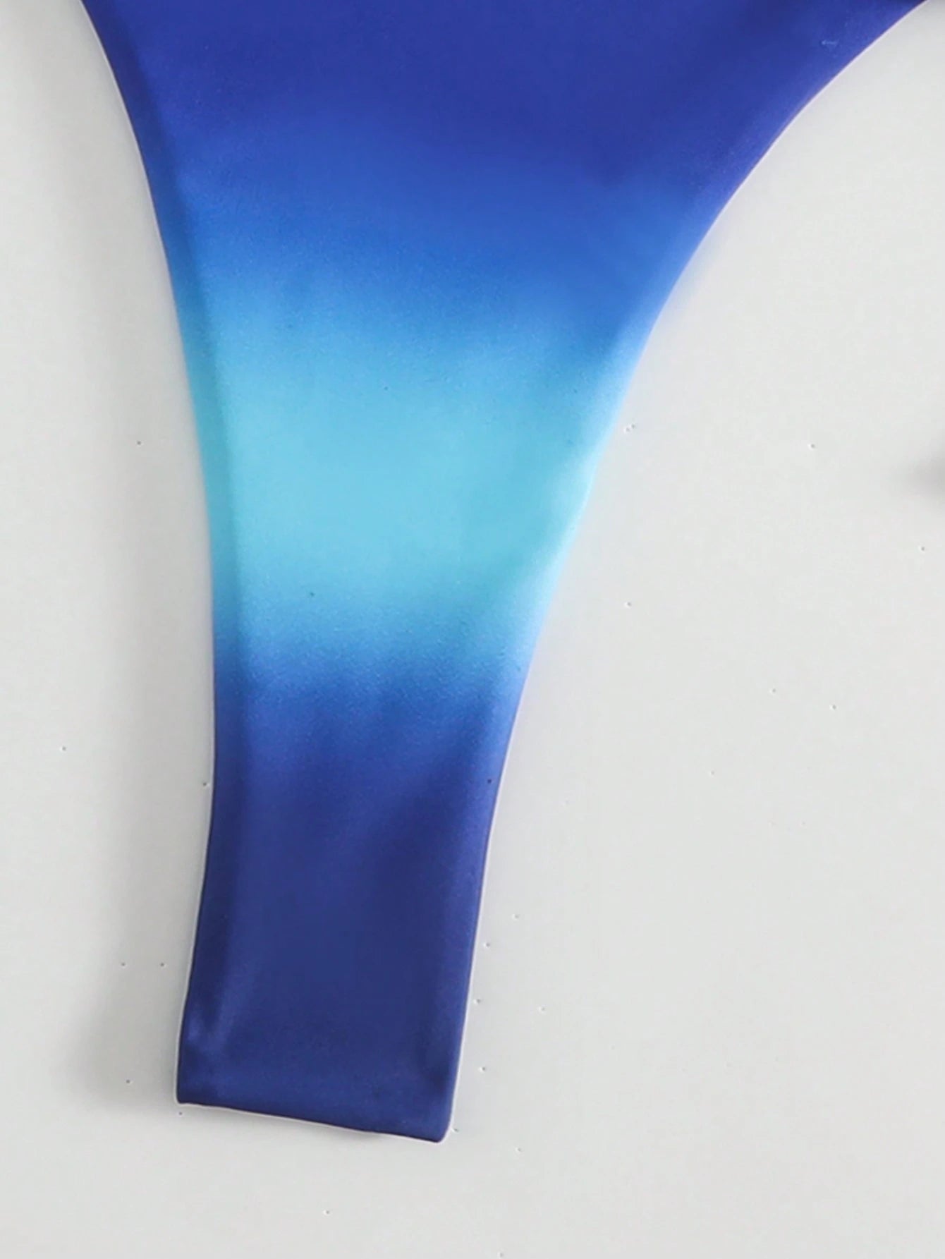 Women's Solid Color Splicing Fashionable Sexy Bikini Top And Bottom