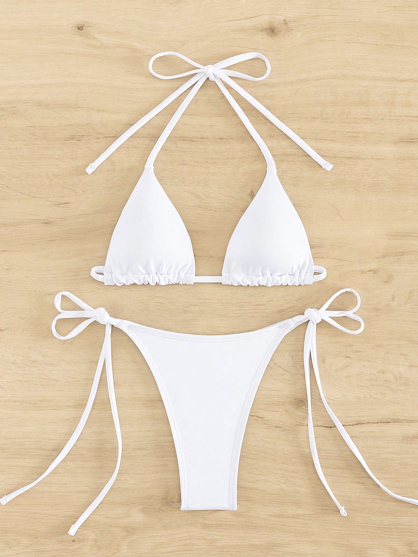 Plain Color Sexy Bikini Swimwear, Beach Holiday Swimwear, Summer