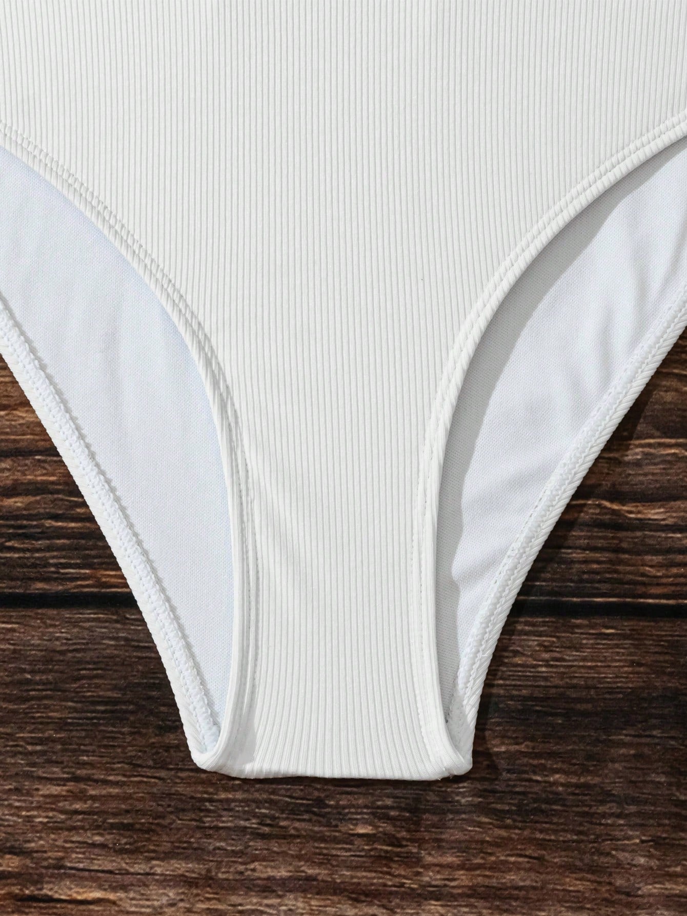 Swim Mod Summer Beach Bikini Set With Ruffled Edges And Steel Wire Support - image 9