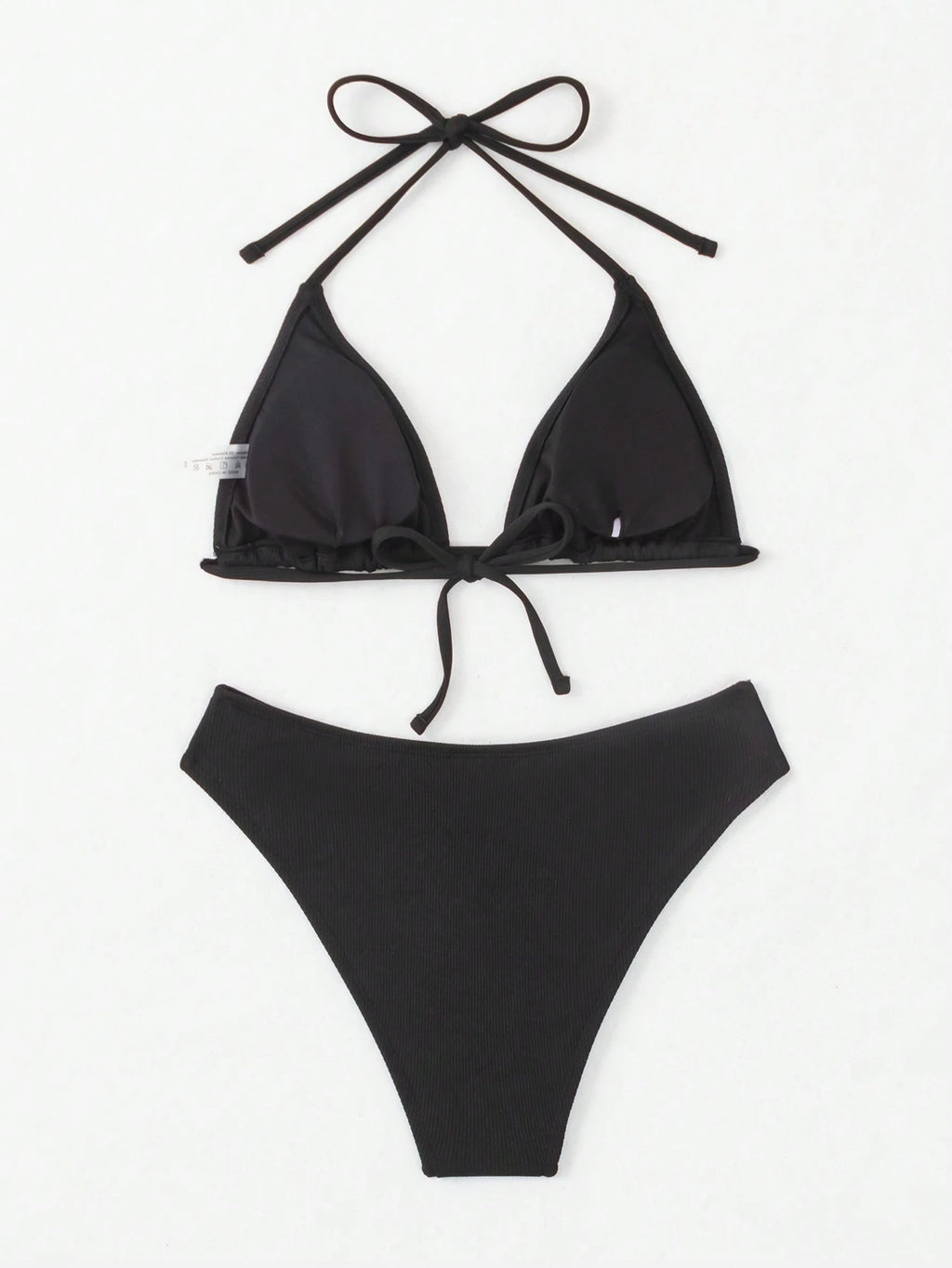 Breezaya Summer Beach Women's Halter Neck Tie Bikini Set