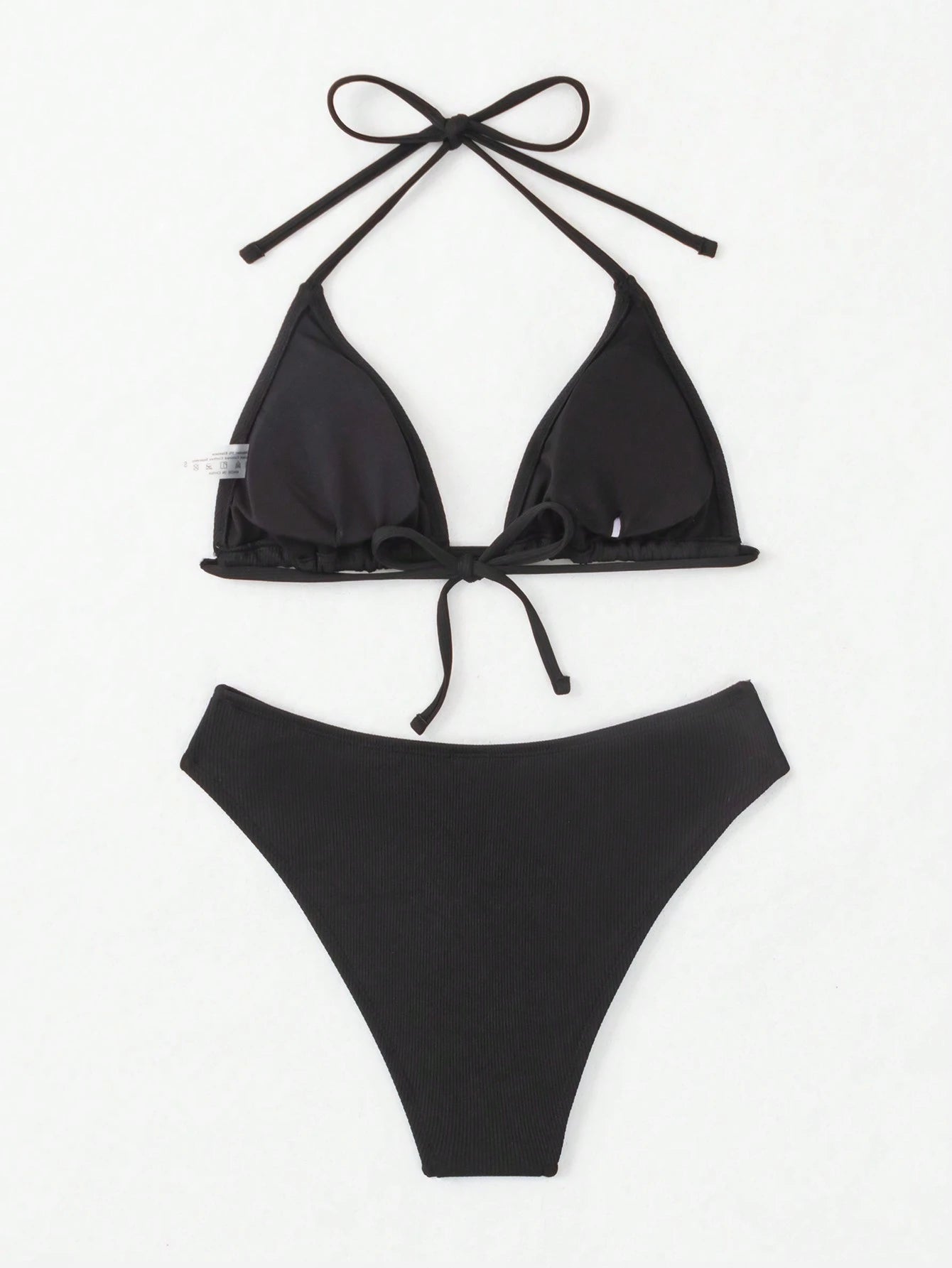 Breezaya Summer Beach Women's Halter Neck Tie Bikini Set