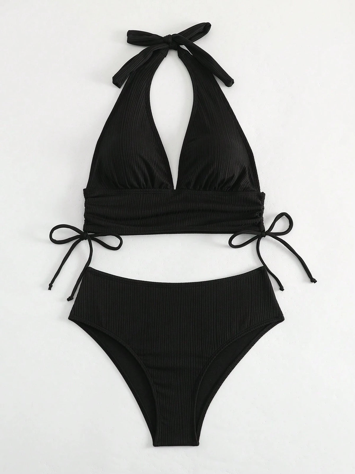 Swim Vcay 2022 Minimalist Solid Color Bikini Summer - image 6