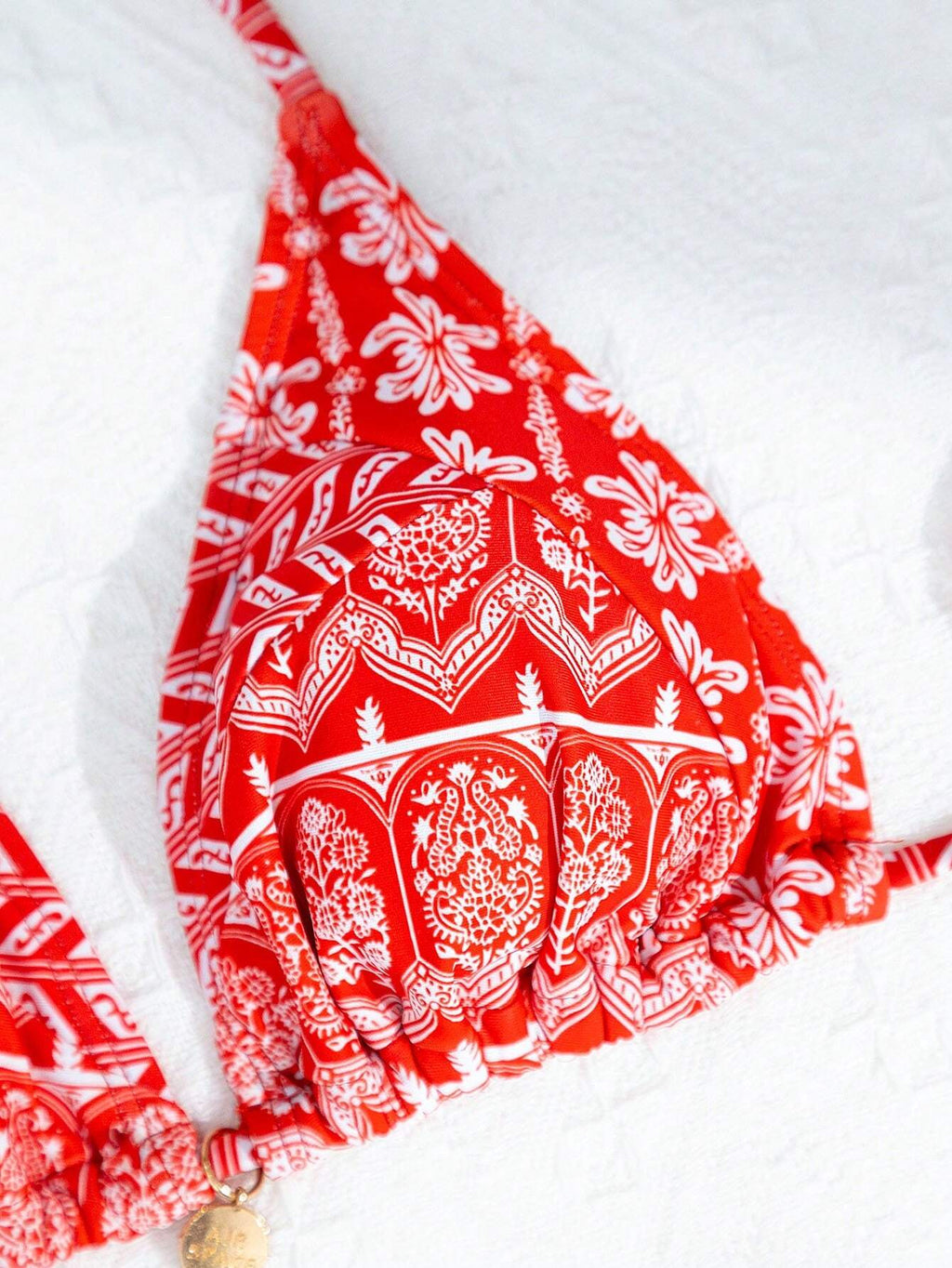 Swim Vcay Summer Beach Floral Printed Swimwear Set