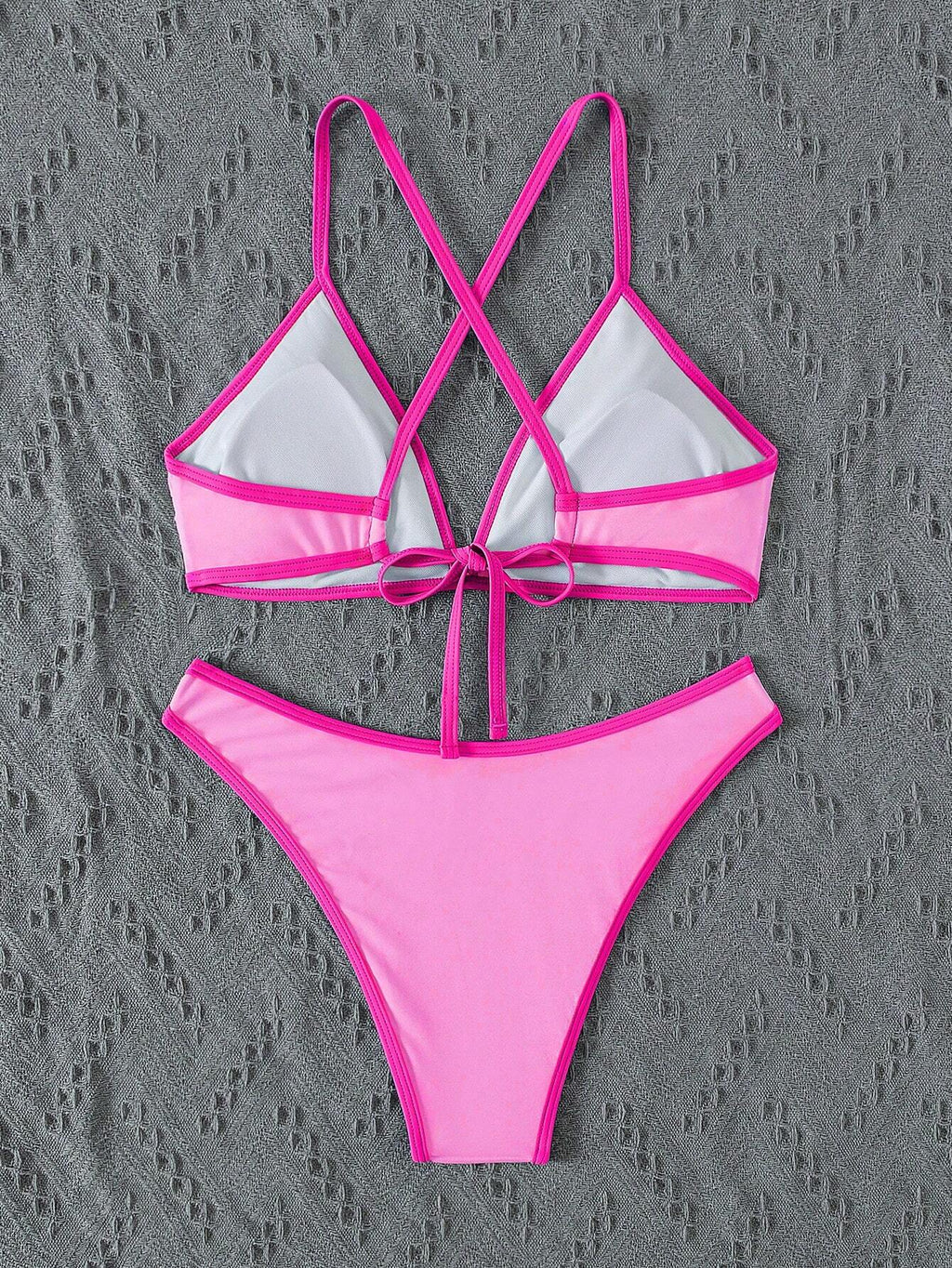 Swim Vcay 2026 Spring/Summer Sweet & Spicy Girl Vintage Triangle Bikini, Small C