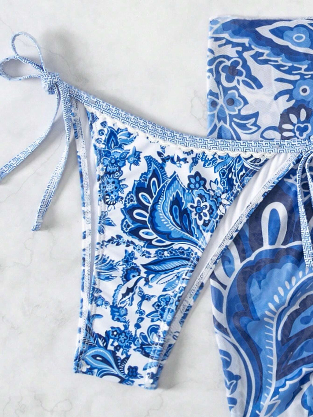 Swim Vcay Swimsuits For Woman Summer Beach 3pcs/Set Women's Random