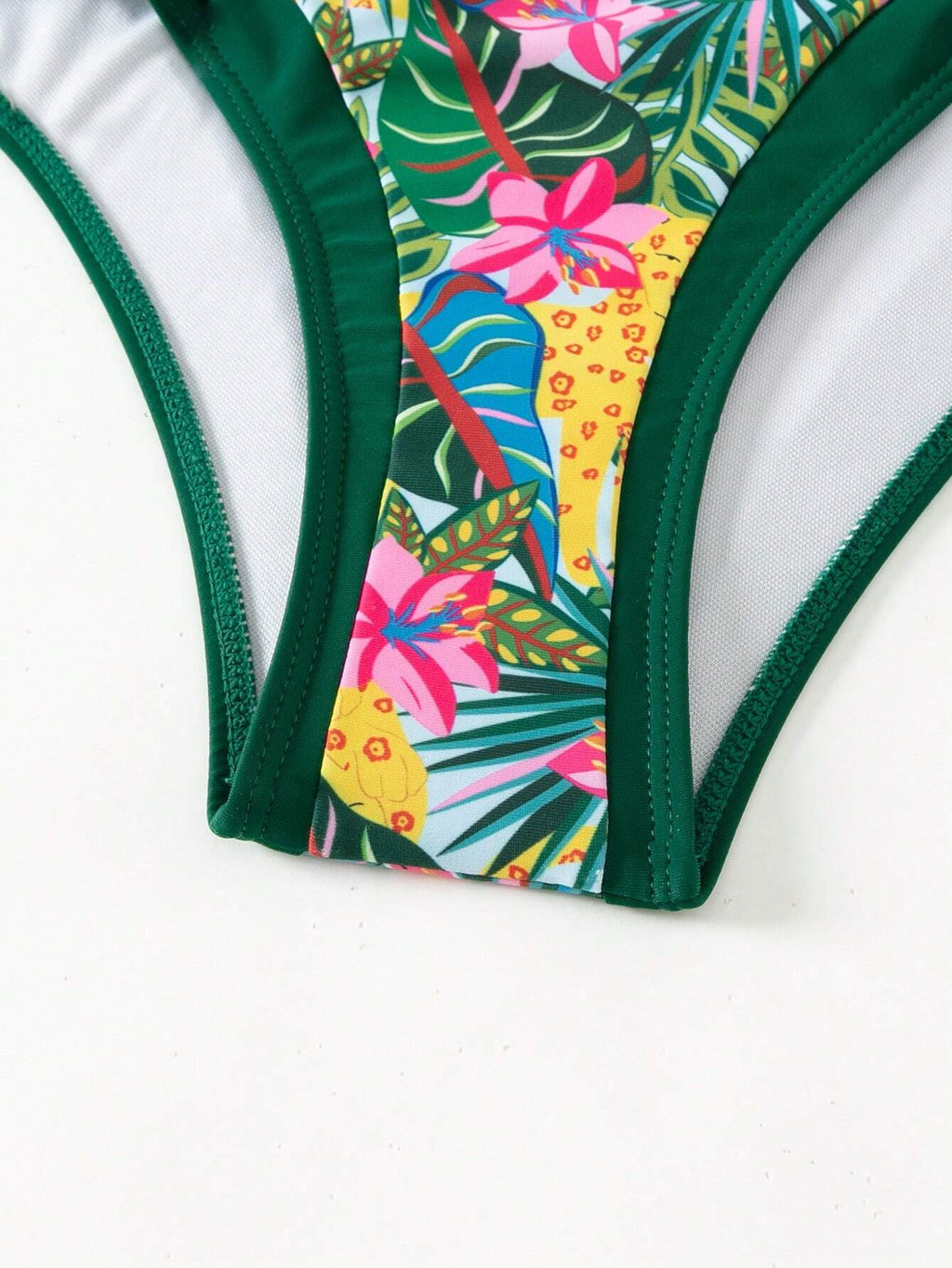 Swim Oasis 3pcs Women Bikini Set: Strappy Swimsuit + Triangle Bikini