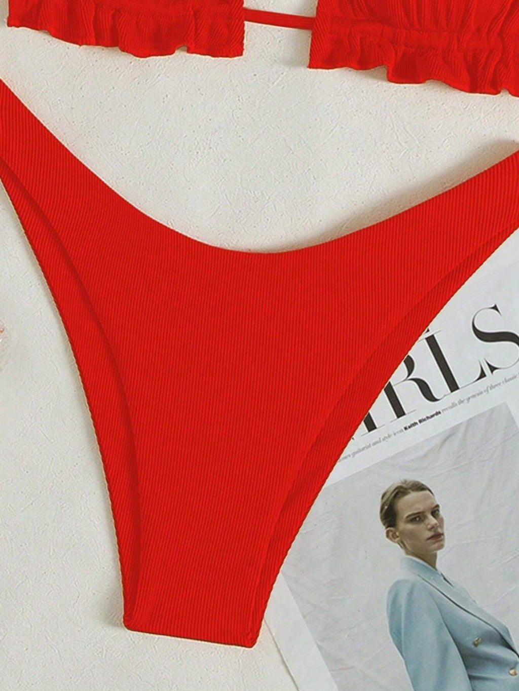Swim SXY 2-Piece Solid Colored Sexy Swimwear For Holiday Beach Summer
