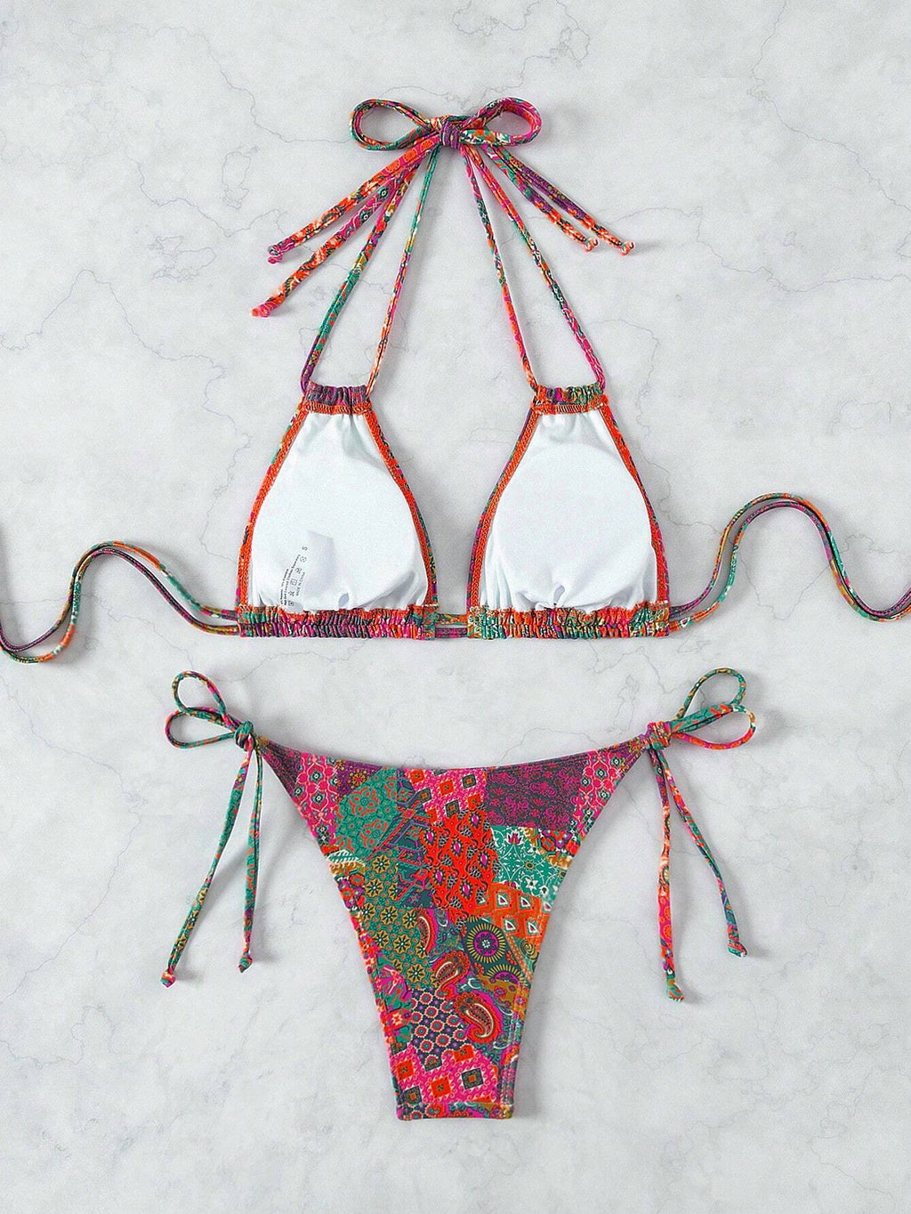 Swim Vcay Swim Suits For Women Bikini Set, Random Print, 2pcs, Purchased Copyright Summer Beach - image 19