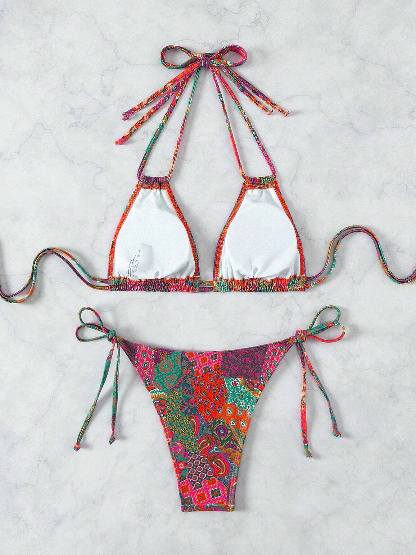 Swim Vcay Swim Suits For Women Bikini Set, Random Print, 2pcs, Purchased Copyright Summer Beach - image 19