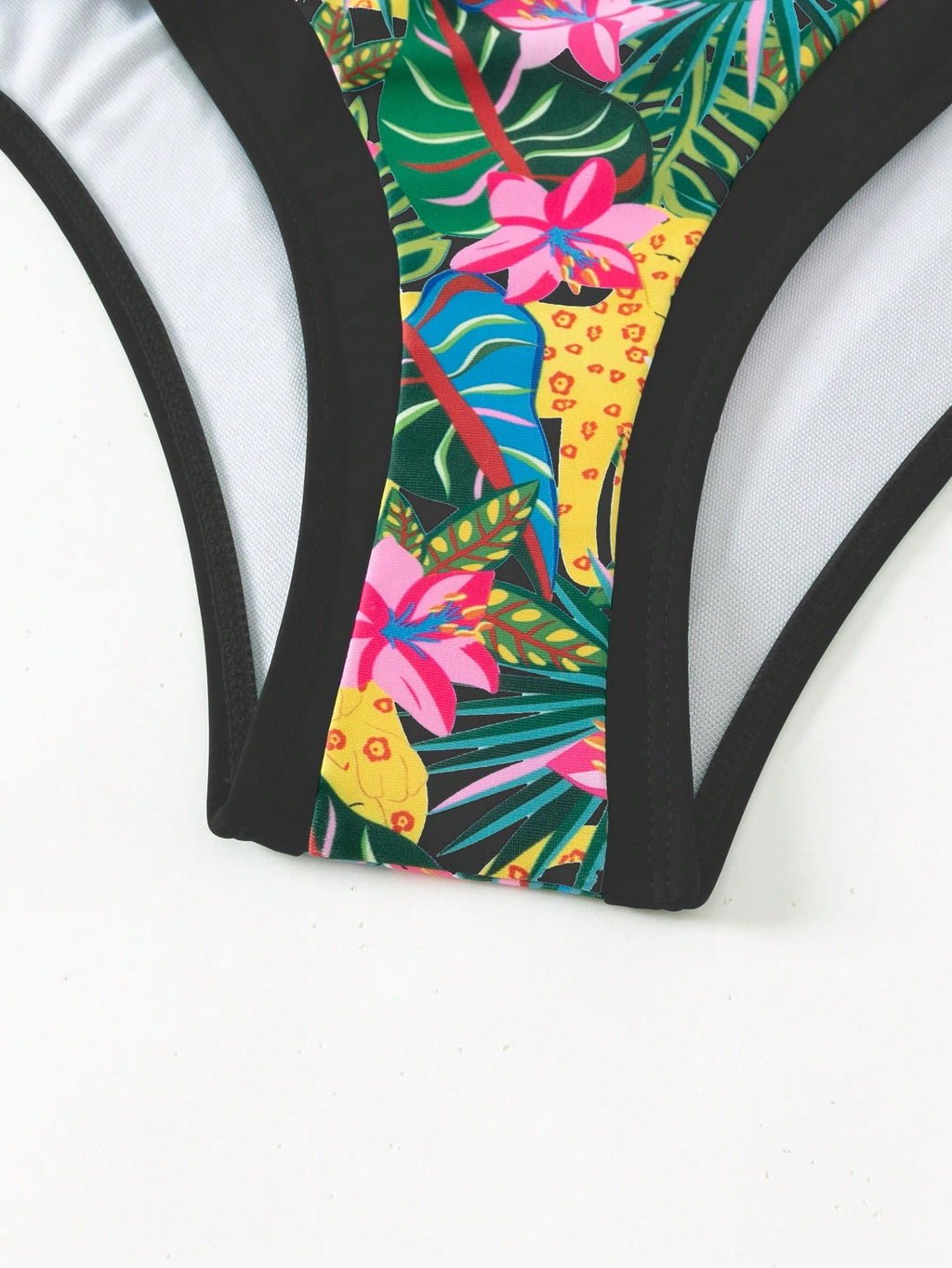 Swim Oasis 3pcs Women Bikini Set: Strappy Swimsuit + Triangle Bikini