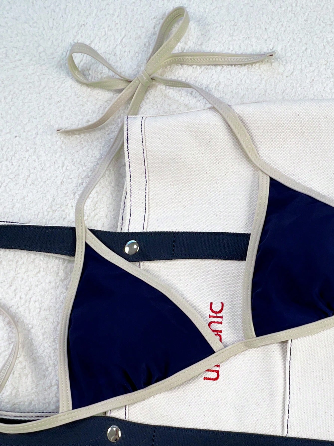 Swim Mod 2026 Spring/Summer Women's Swimsuit, Spaghetti Strap Halter