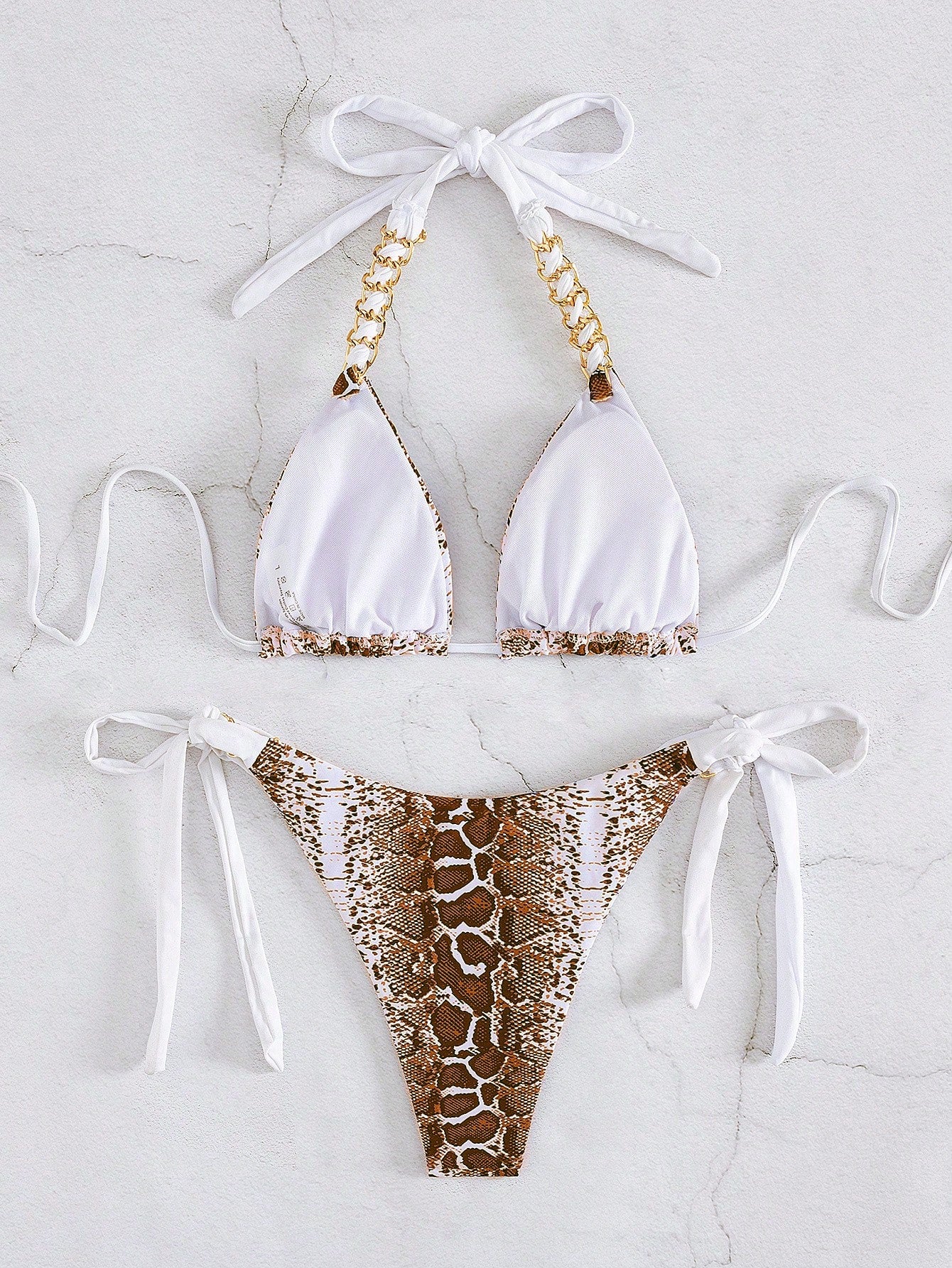 New Style Women's European & American Two Pieces Bikini Swimwear Set, For Summer
