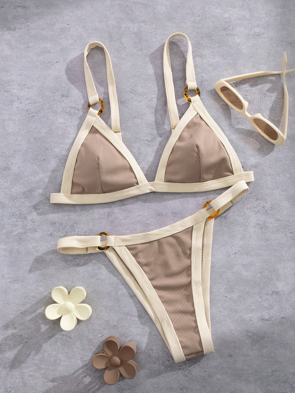 Women's New European And American Style Bikini Set Two Pieces Set