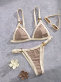 Women's New European And American Style Bikini Set Two Pieces Set