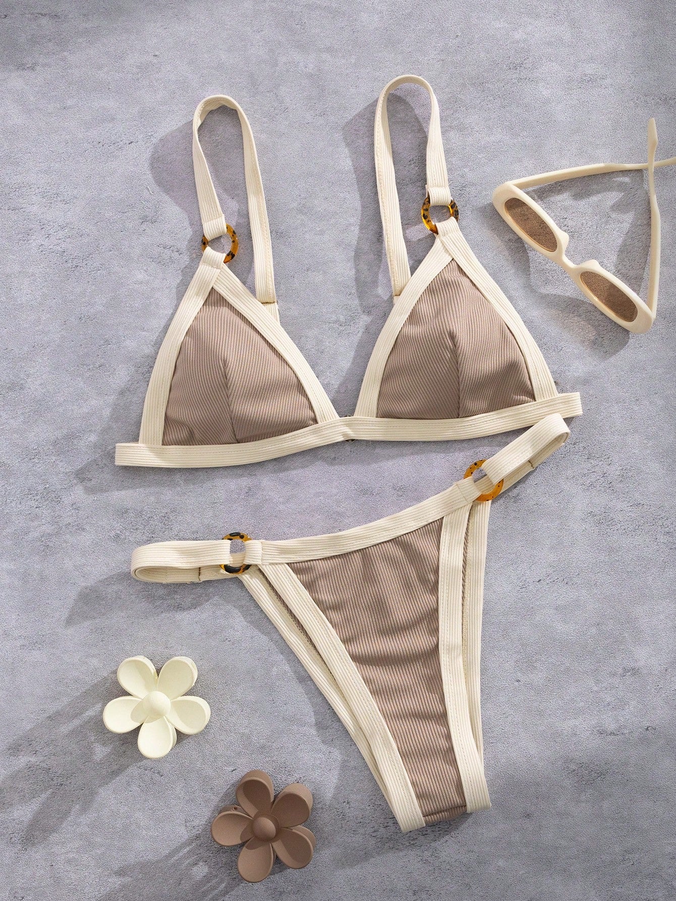 Women's New European And American Style Bikini Set Two Pieces Set