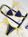 Swim Mod 2026 Spring/Summer Women's Swimsuit, Spaghetti Strap Halter