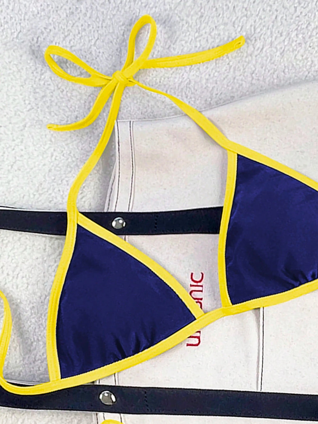 Swim Mod 2026 Spring/Summer Women's Swimsuit, Spaghetti Strap Halter