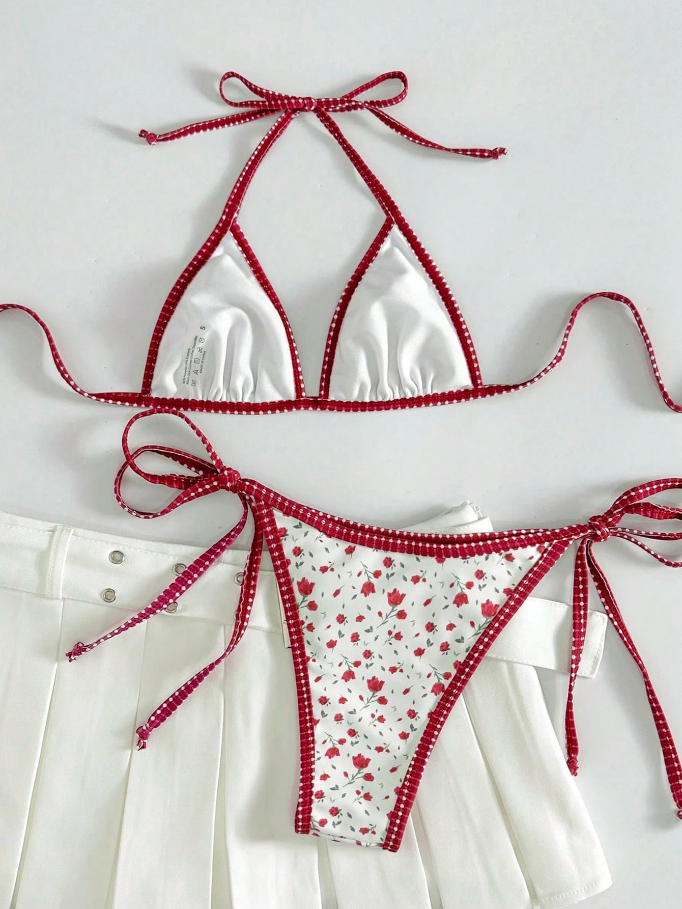 Swim Mod New Arrival Spring/Summer Seaside Casual Vacation Blue & White Starfish