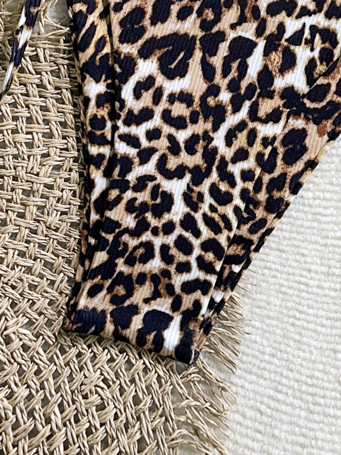 2025 Women's Sexy Leopard Print Bikini 2-Piece Swimwear Vacation