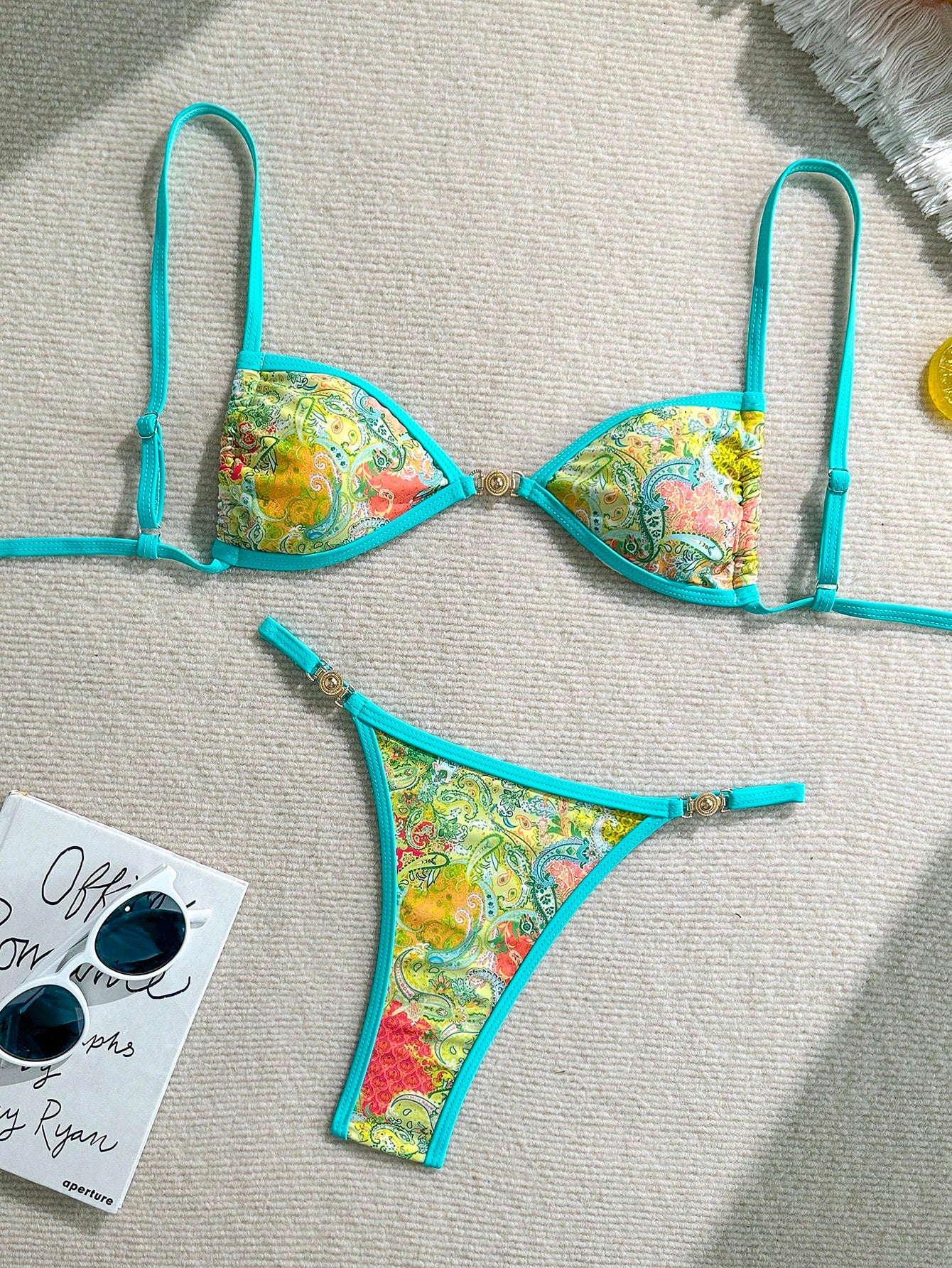 Swim Mod 2pcs/Set Women's Beach Vacation Valentine's Day Beach Party