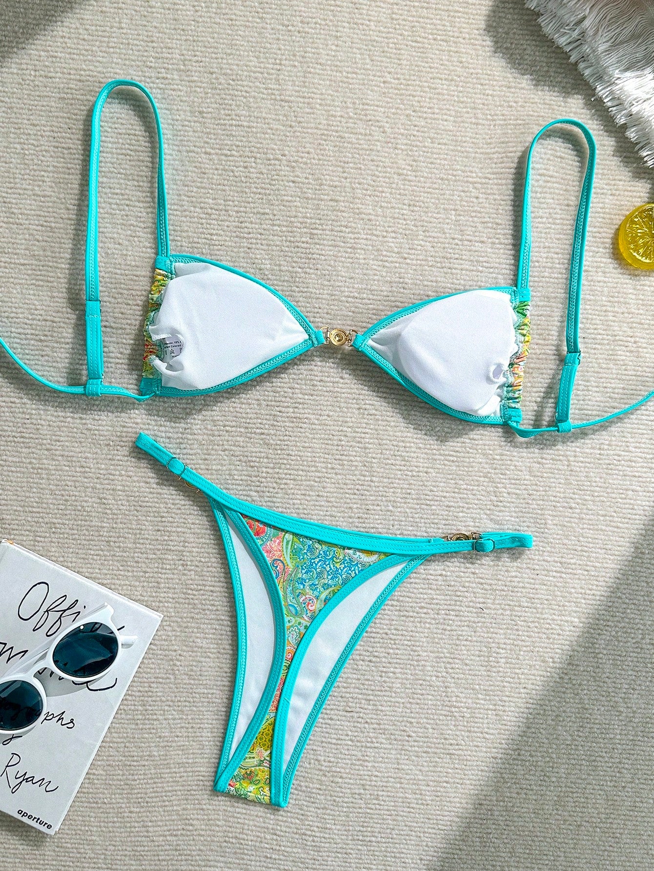 Swim Mod 2pcs/Set Women's Beach Vacation Valentine's Day Beach Party