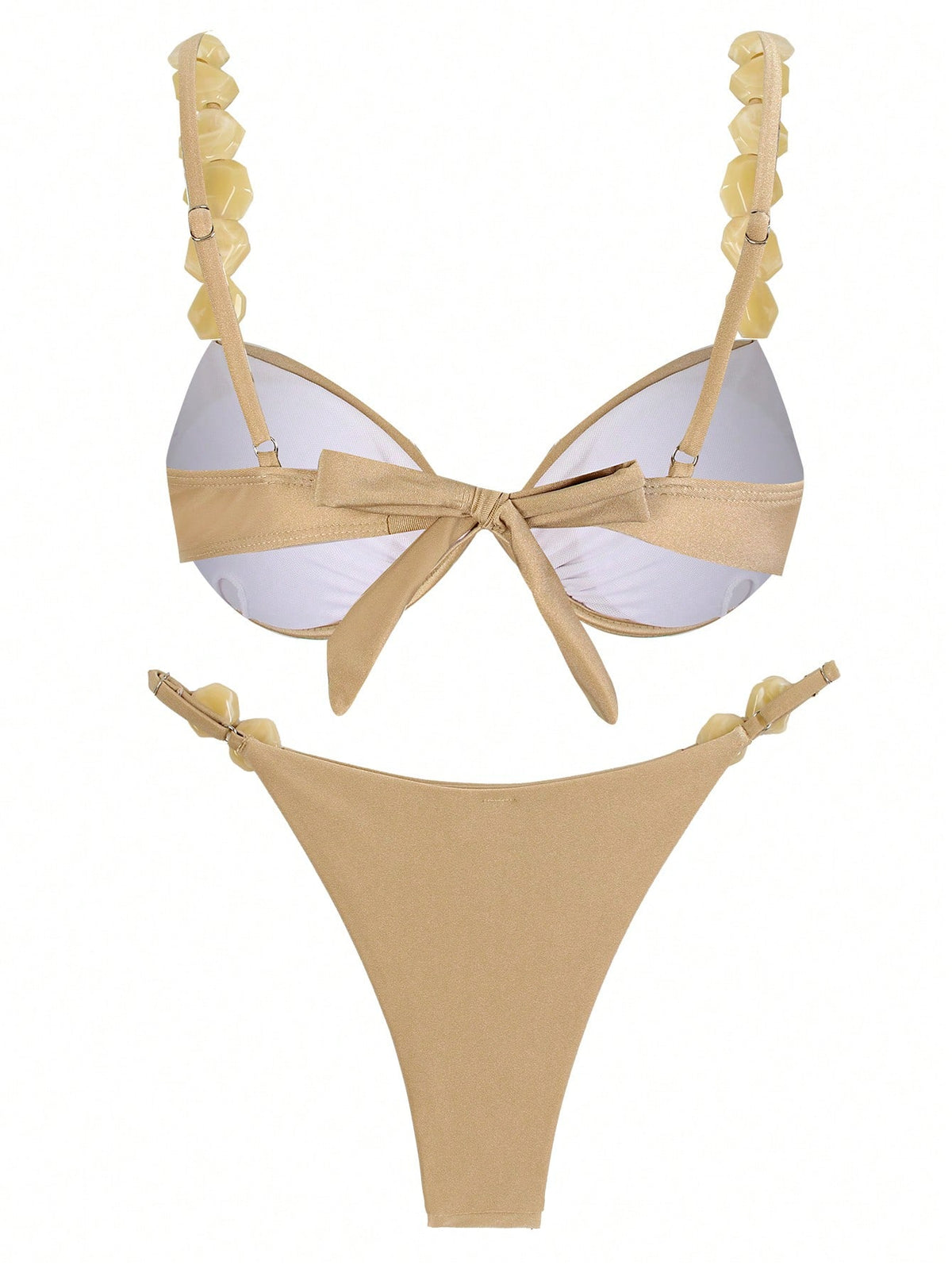 Polovedo Official New Arrival Sexy Solid Orange Bikini Swimsuit, Suitable For Beach, Vacation, Party, And - image 13