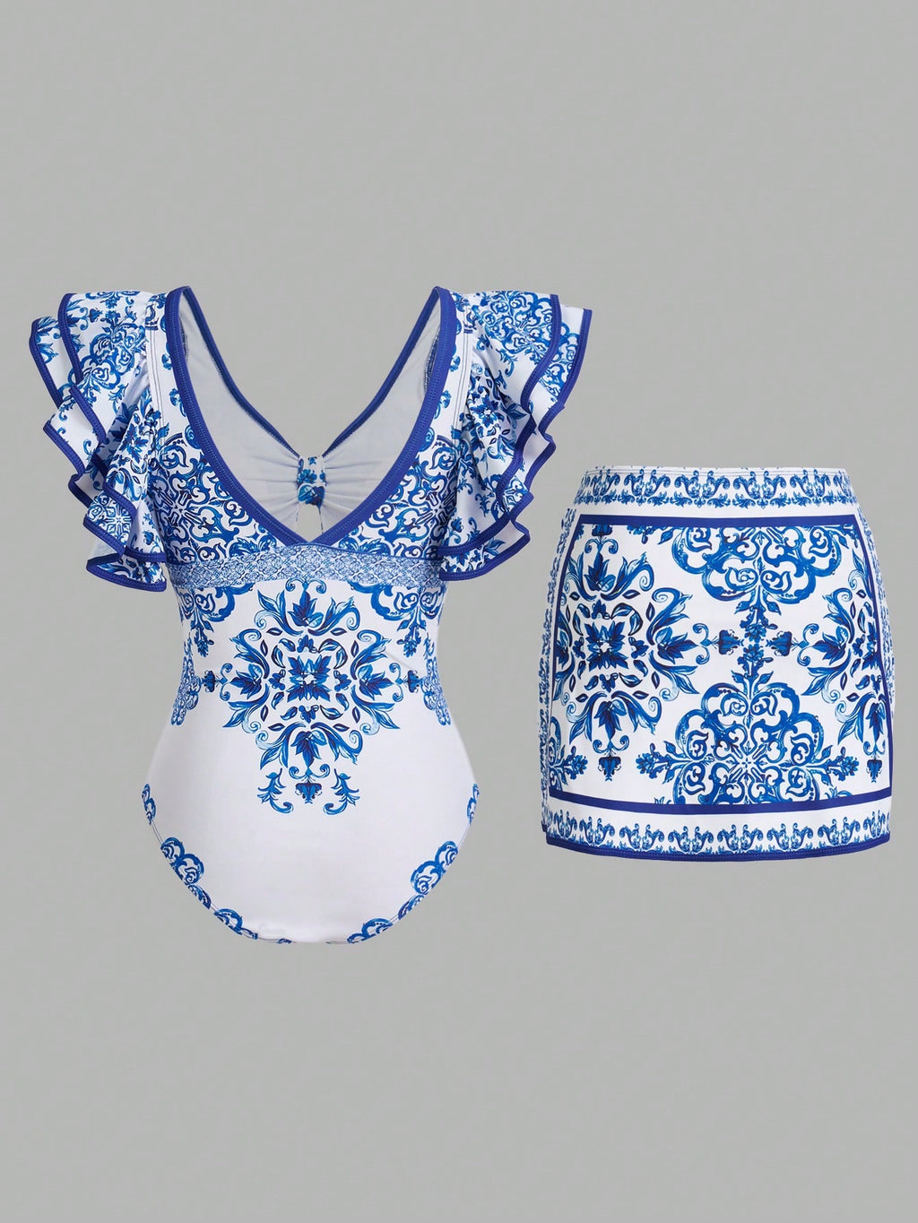 Swim Oasis 2026 Spring/Summer New Women's Plus Size Fashion Sexy Digital Print Design Shoulder Strap - image 9