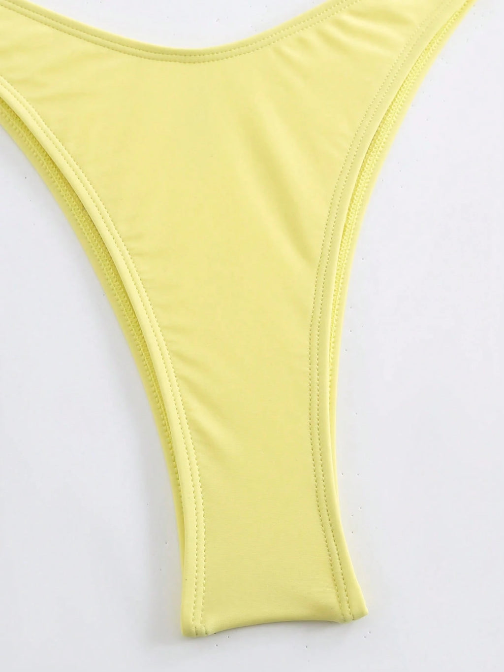 Swim Oasis 3pcs/Set Women Sexy Halter Tie Bikini Top, High Waisted