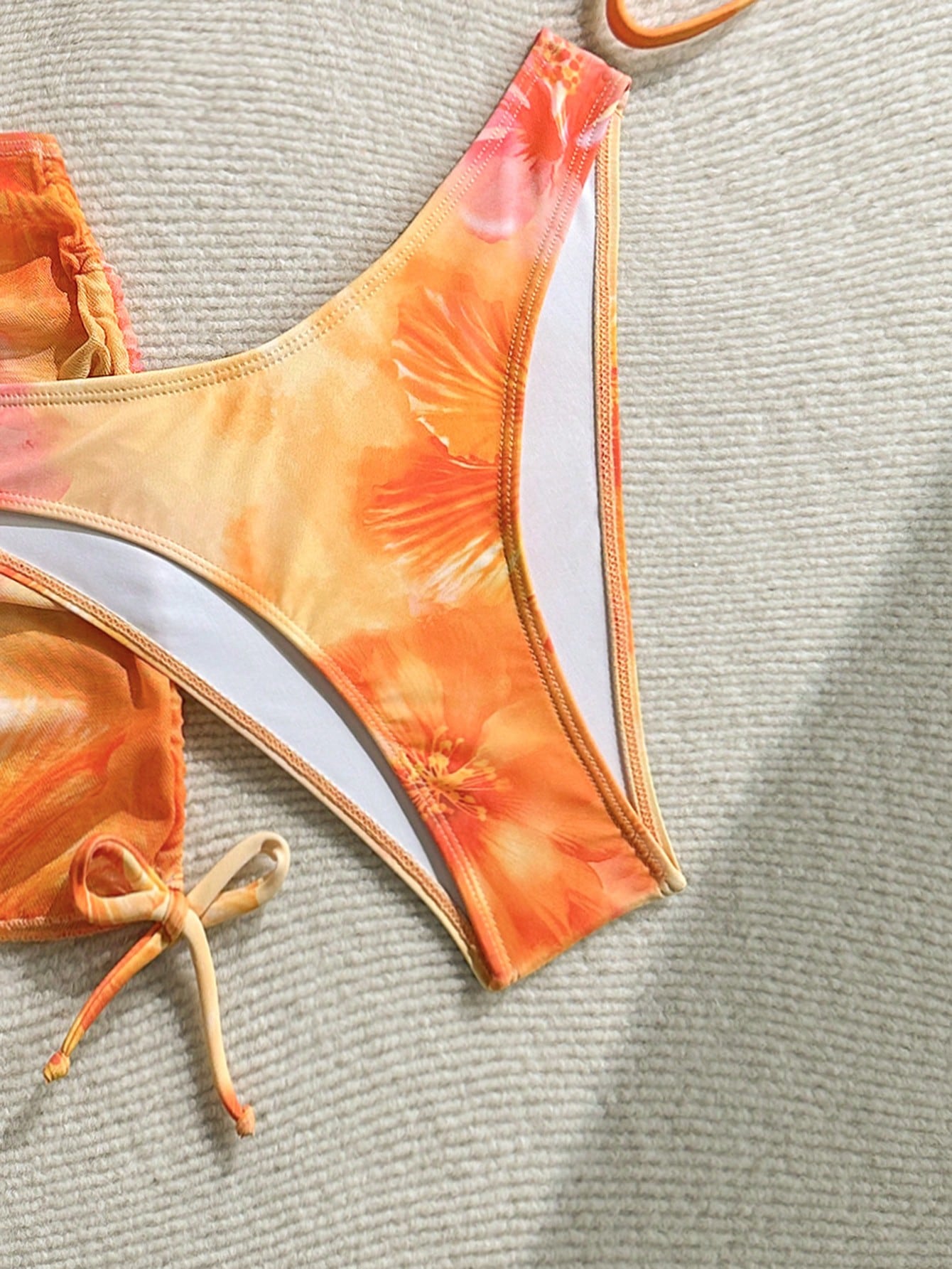 Soleia Women's Floral Print Vacation Beach Bikini Set