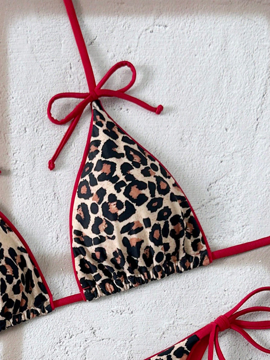 Women's New Sexy & Elegant Beach Resort Bikini Set, Leopard Print 2
