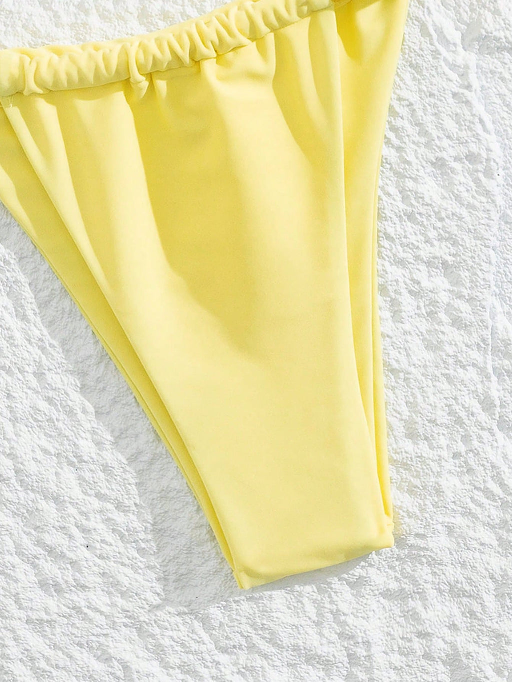 Swim Mod 2pcs/Set Summer New High Waist Sexy Backless Halter Tie Up