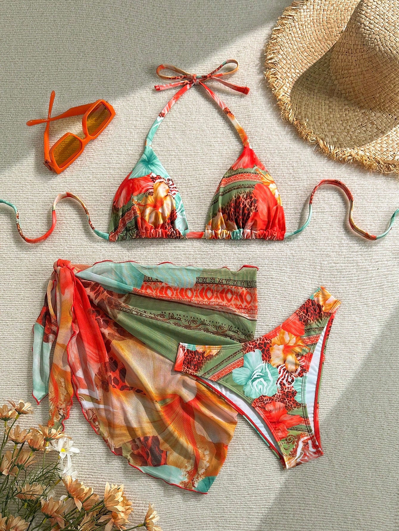 Soleia Summer Outfit For Women Pink Bikini Women's Summer Vacation