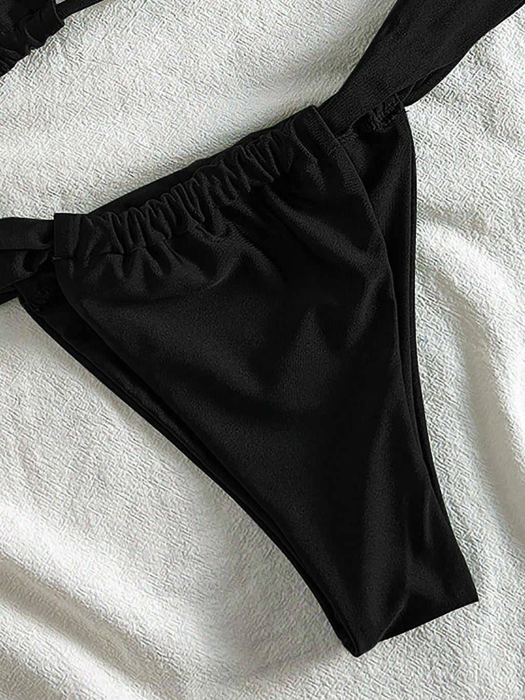 Swim Mod Women's Solid Color Bikini Set