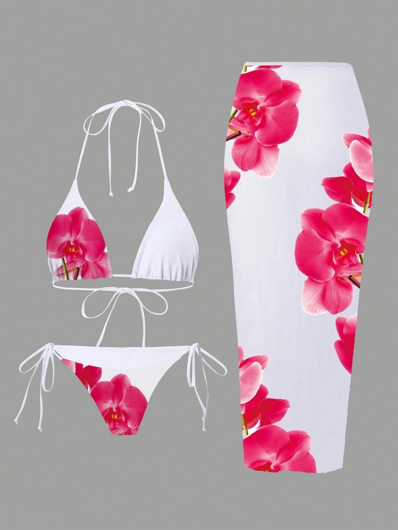 Swim Oasis 2025 Women's Casual Vacation Spaghetti Strap Triangle Top