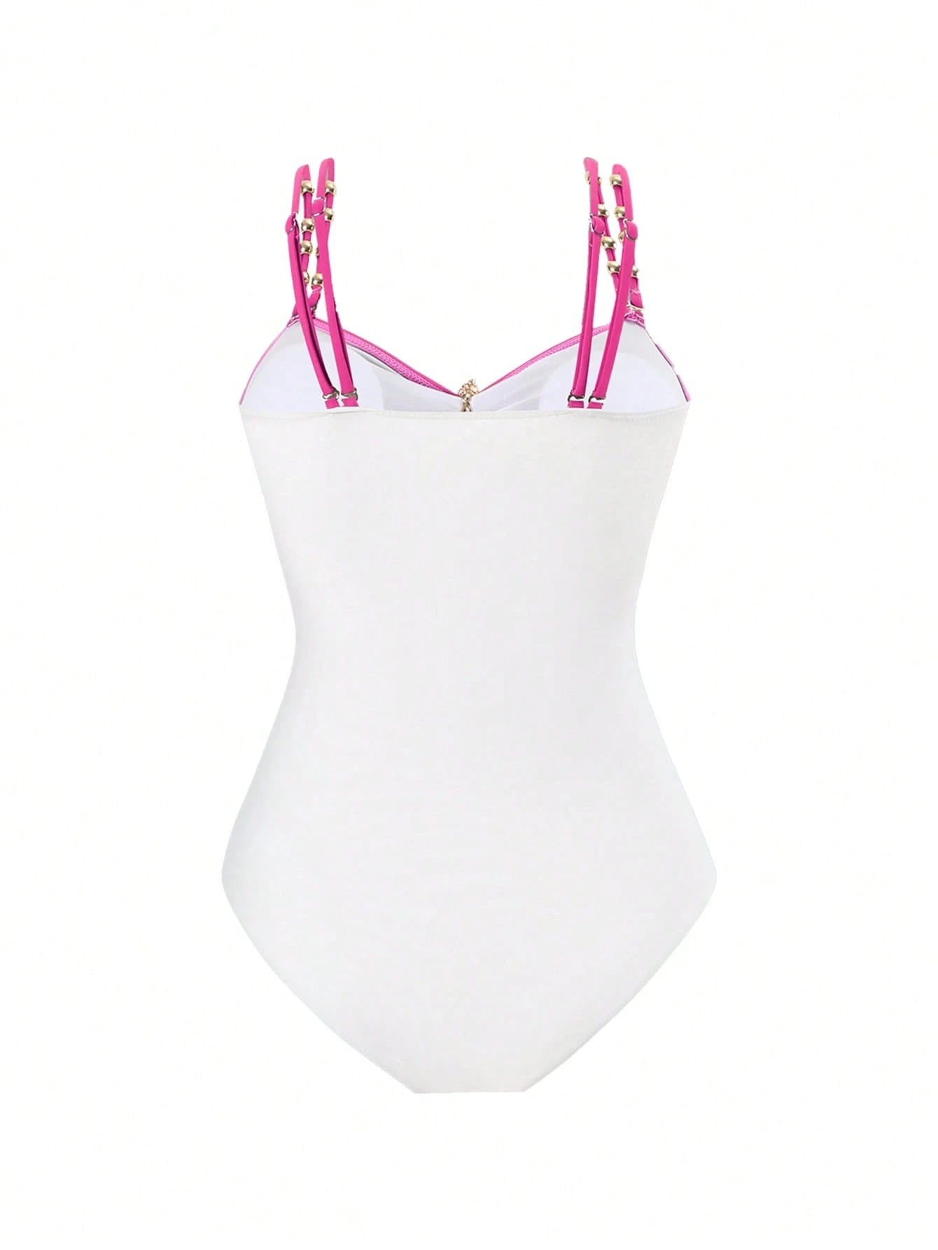 Swim Oasis Plus Size Onepiece Swimsuit, Ombre Blue To Navy Starfish Metal Decor, Simple & Elegant Beach - image 19