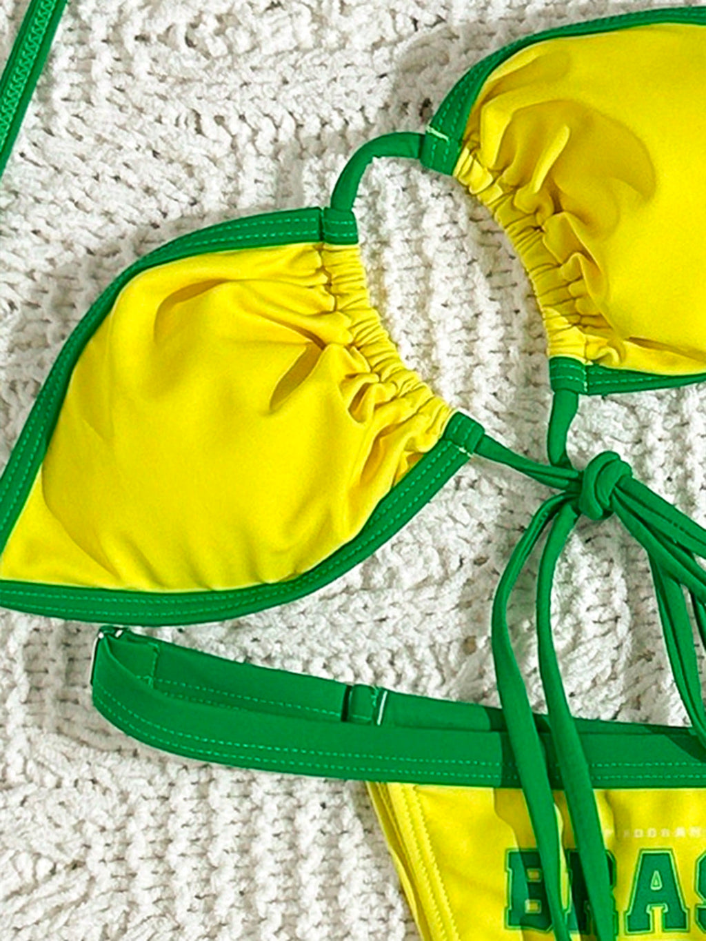 Swim Vcay Women Swimsuit Set: Backless Strap Top And Thong Bikini Bottom Beach Vacation Multi-Piece Swimwear, - image 13