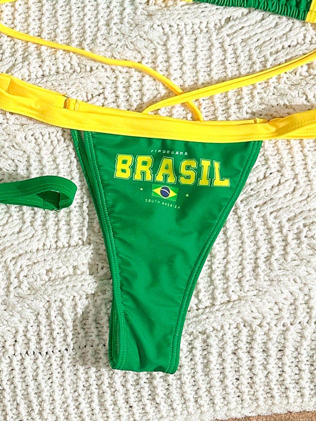 Swim Vcay Women Swimsuit Set: Backless Strap Top And Thong Bikini Bottom Beach Vacation Multi-Piece Swimwear, - image 15