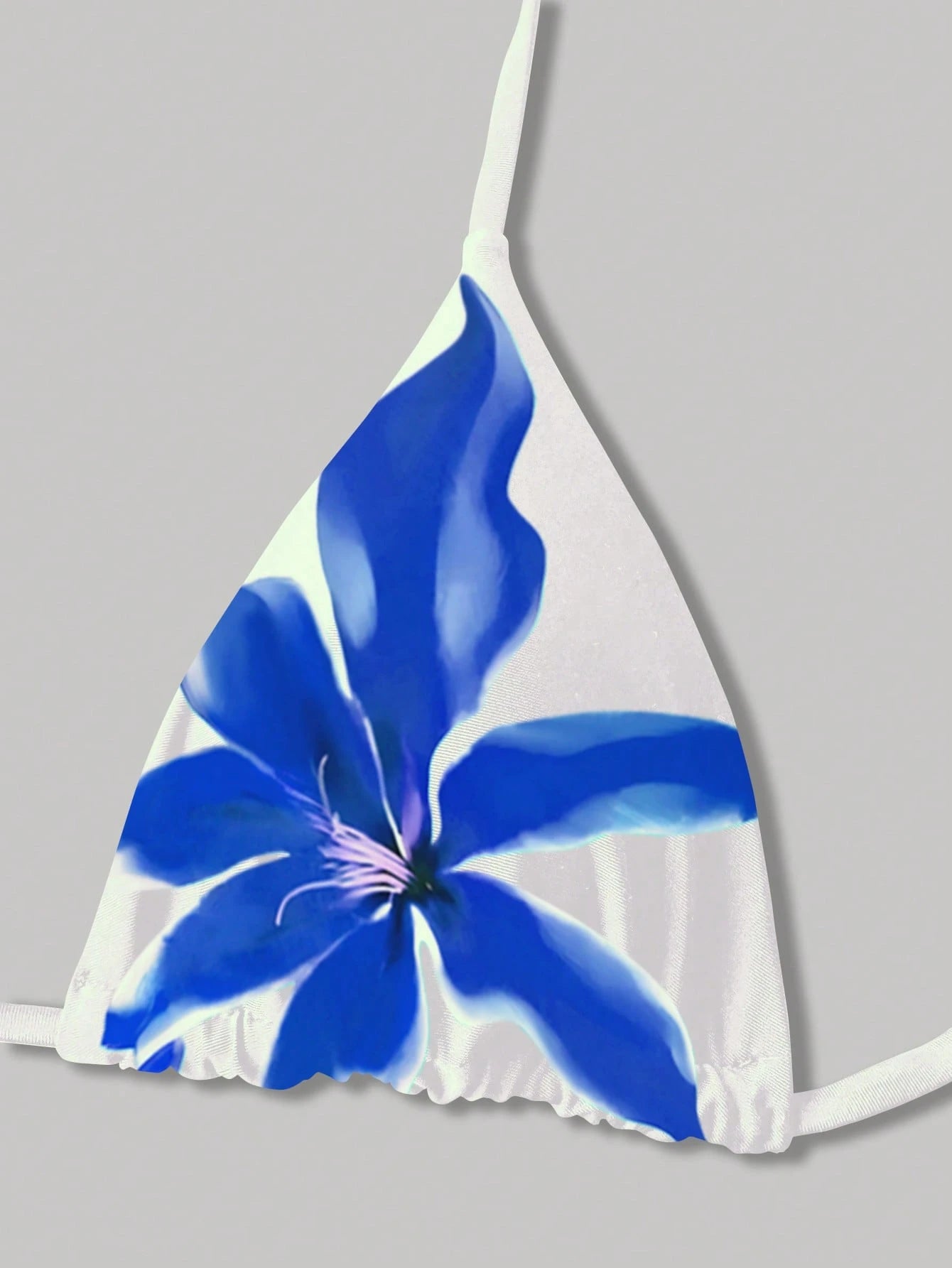 Swim Oasis 2025 Casual Vacation Spaghetti Strap Triangle Top, Side