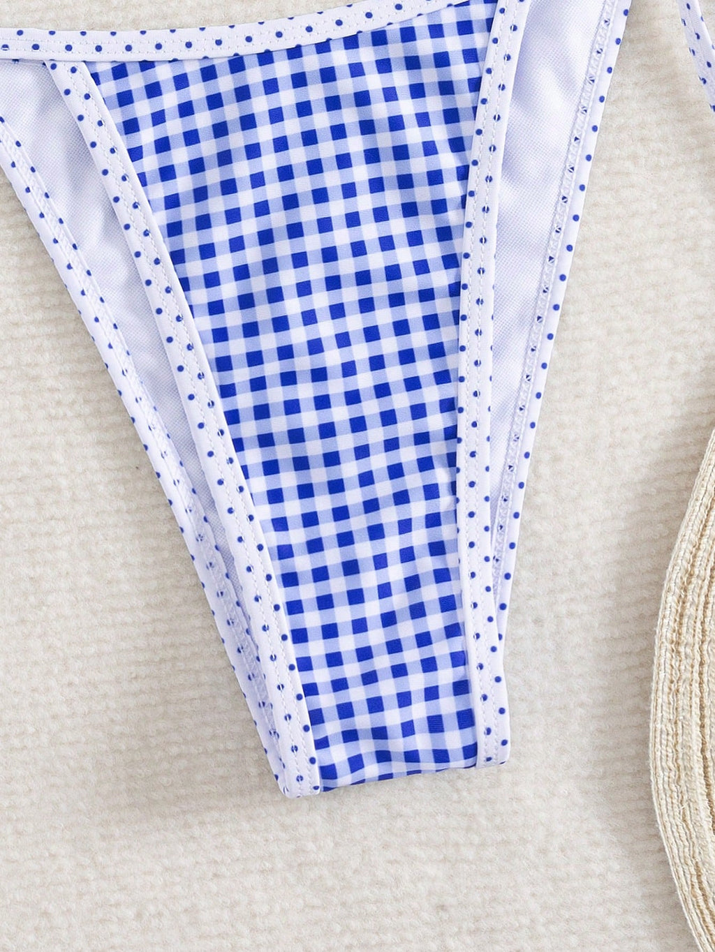 Swim Mod New Arrival Spring/Summer Seaside Casual Vacation Blue & White Starfish