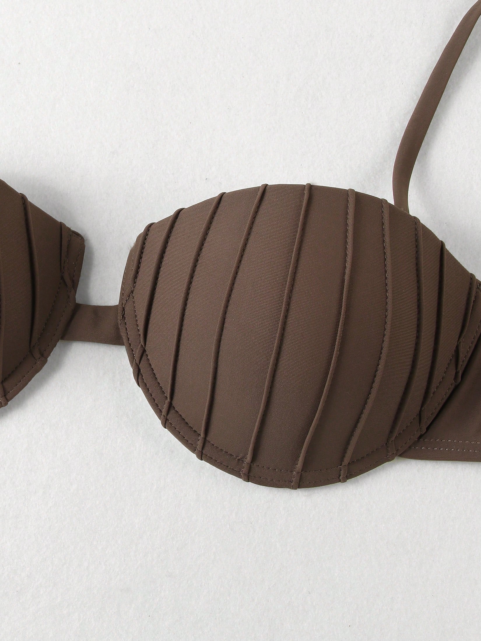 Sexy Shell Bikini 3 Pieces Set, Halter Bikini Top And High Slit Maxi