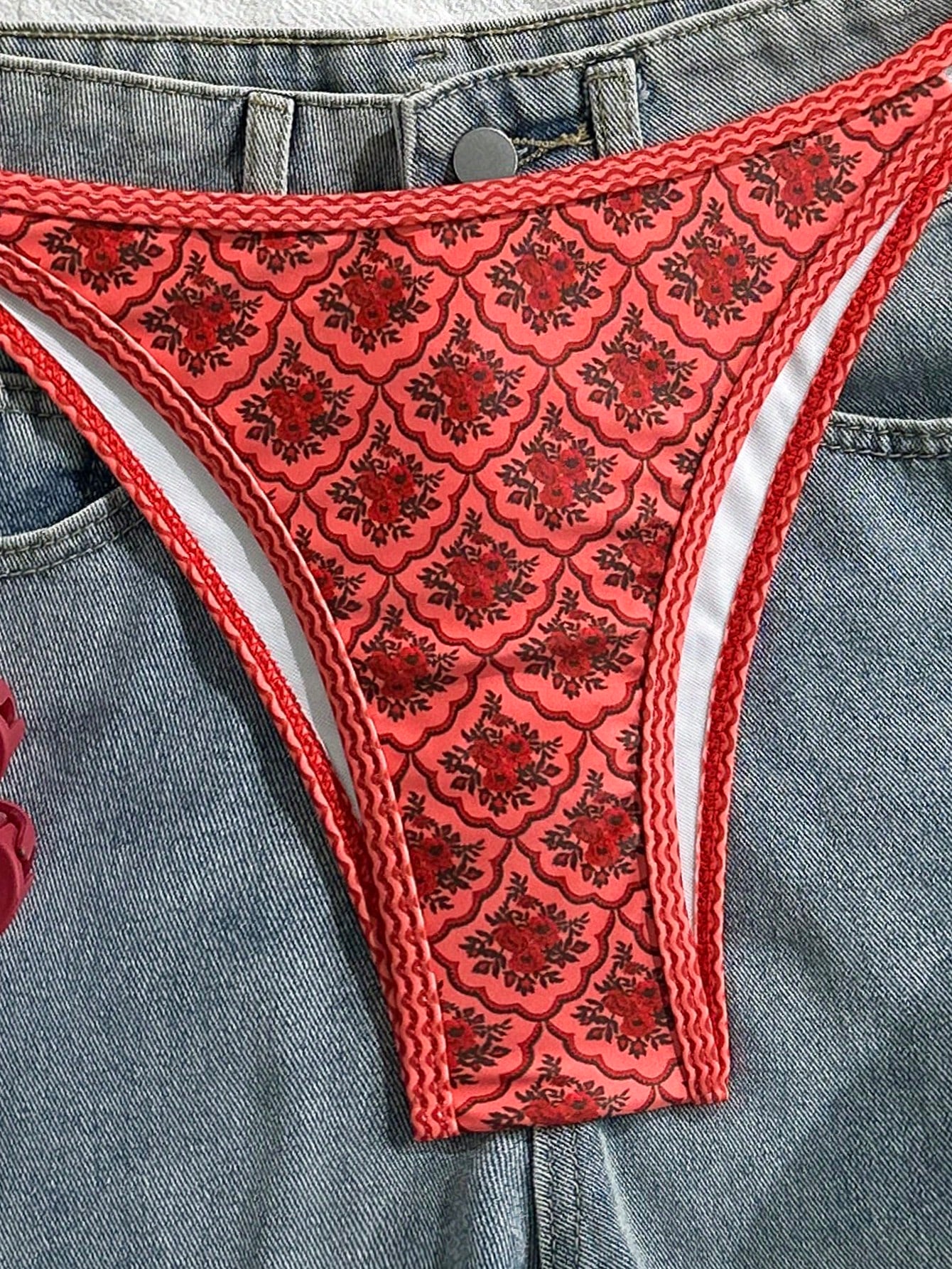 Swim Mod Women's Summer Spaghetti Strap Sexy Bikini Vacation Tights