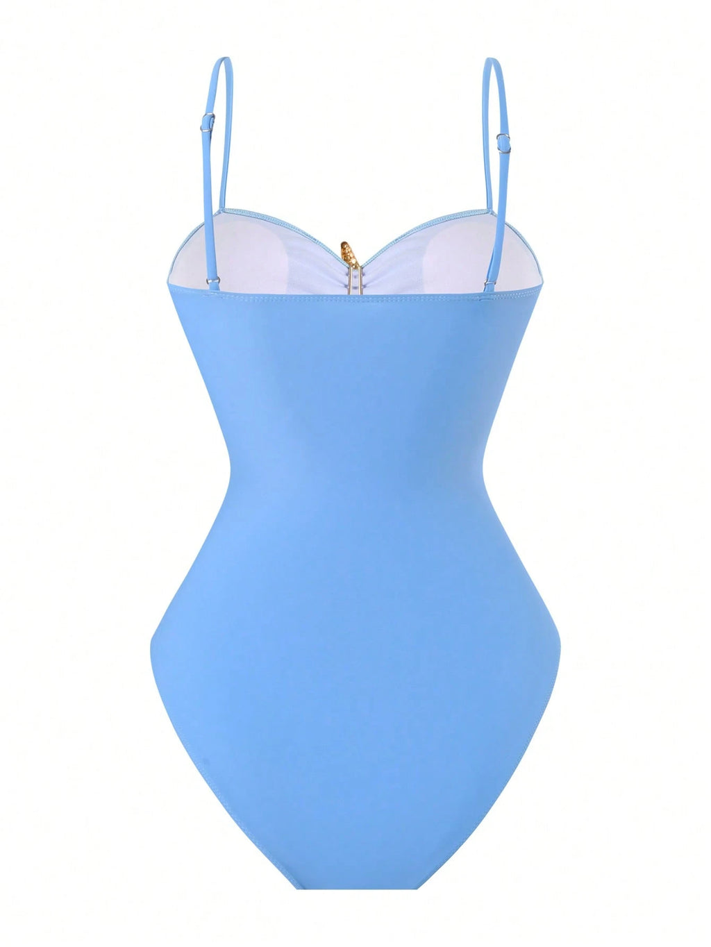 Swim Oasis Women Summer Beach Holiday Hollow-Out Starfish Decor Ruched Tummy Control One-Piece Swimsuit With - image 11