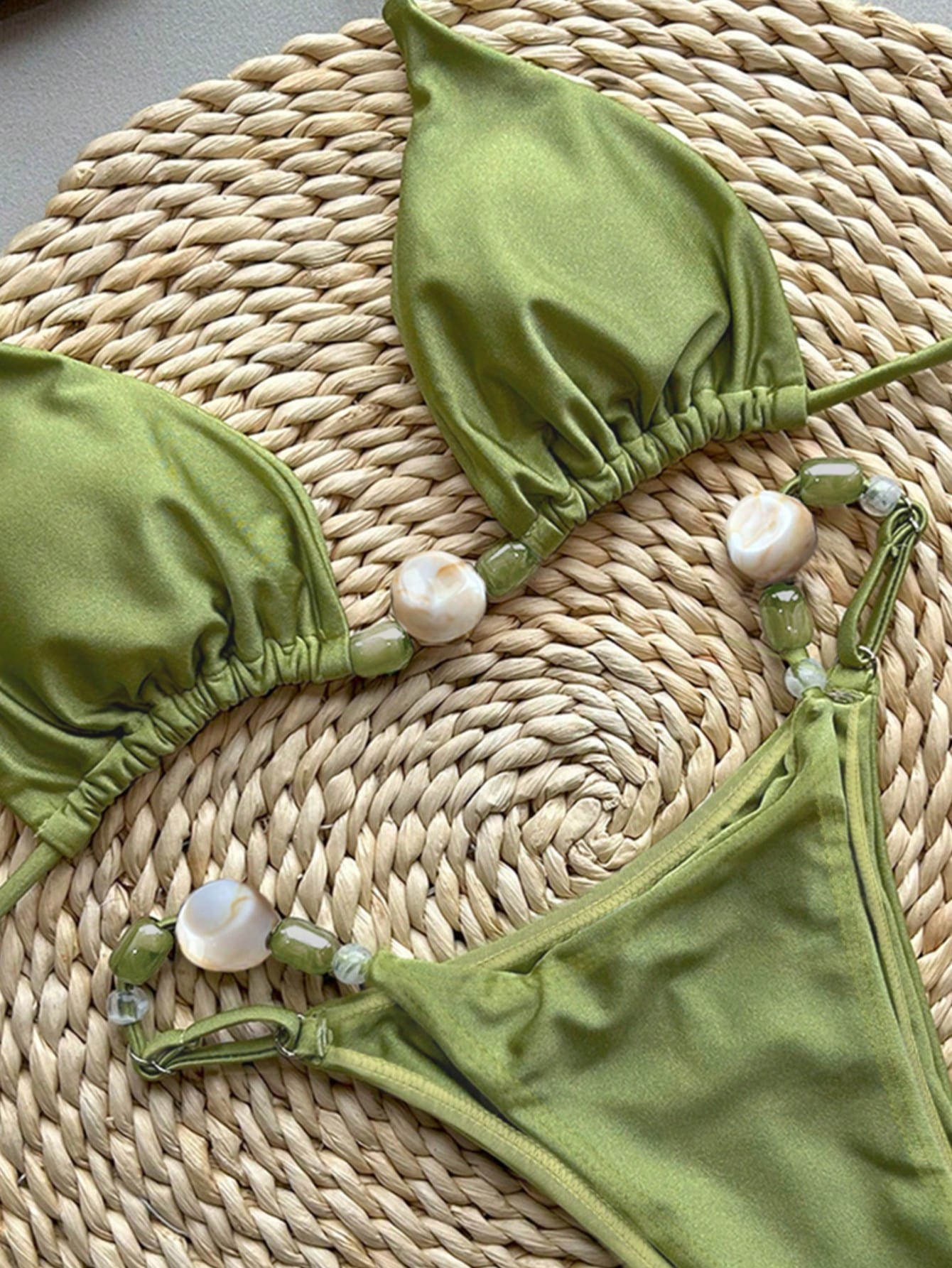 Bikinx 2026 New Sexy Solid Color Bikini Two Pieces Swimwear For Women Vacation B